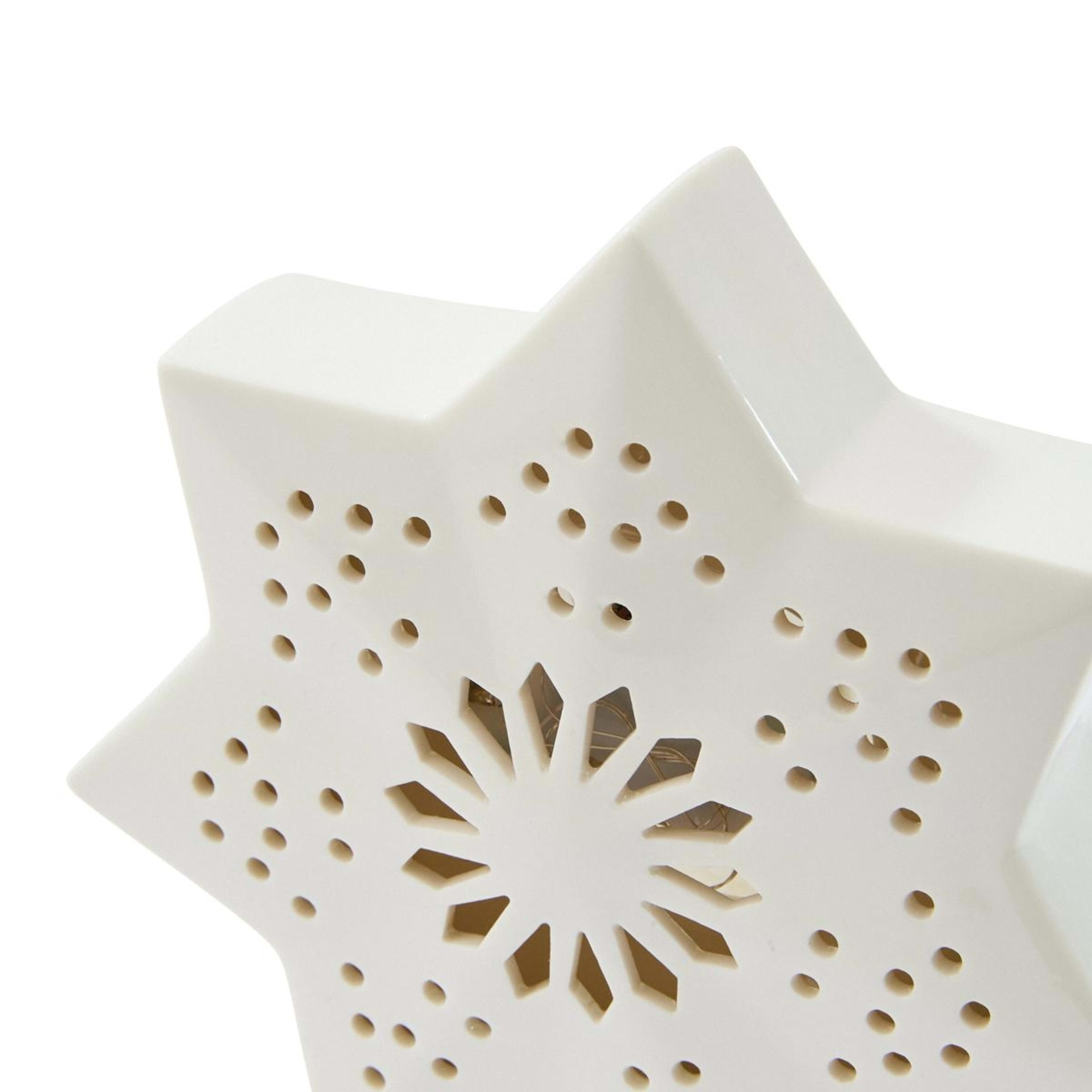 6 Battery Operated LED Light Up Star Decoration - Assorted, 6 of 10