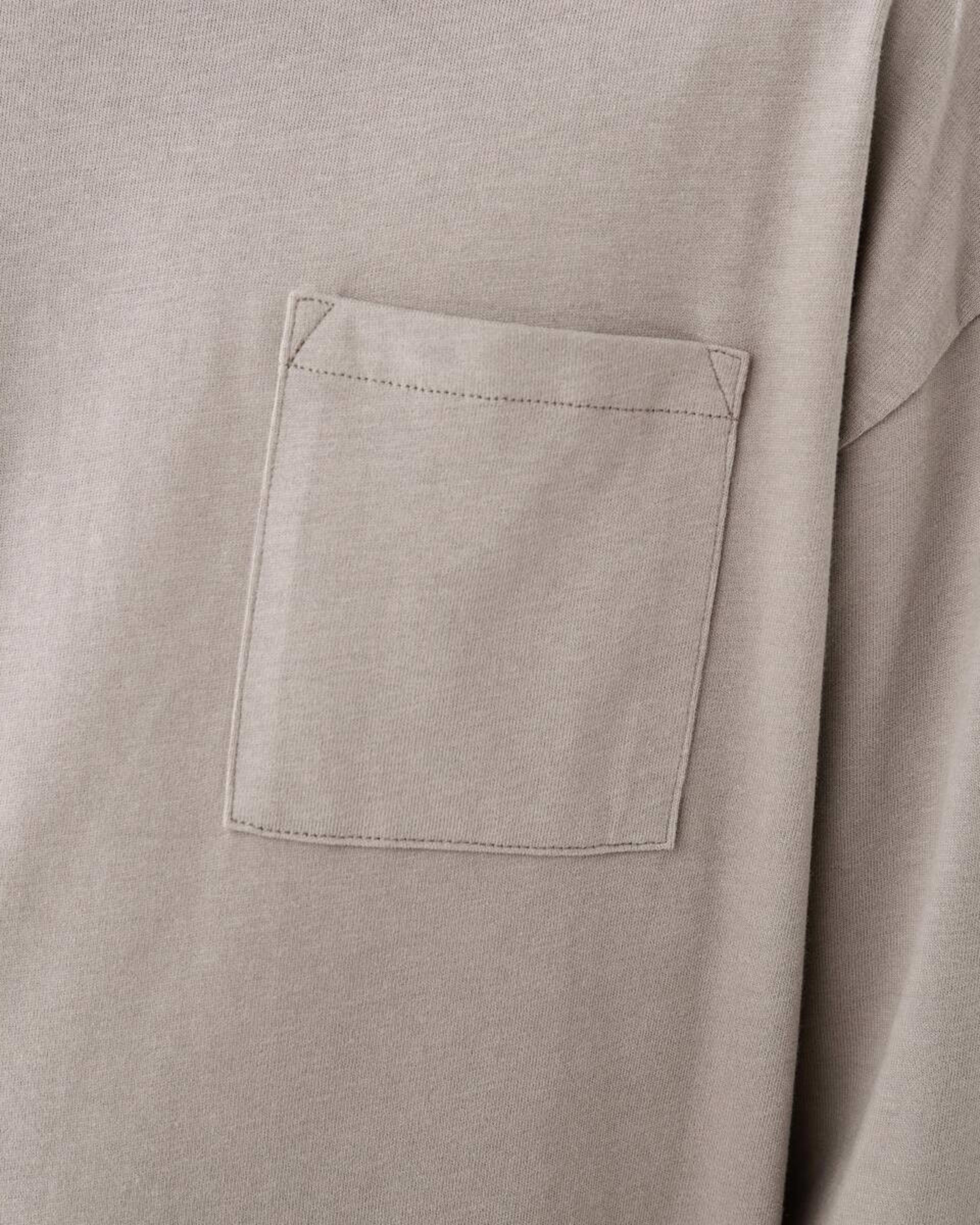 4 Heavyweight Oversized Long Sleeve T-shirt Moon Rock, 4 of 8