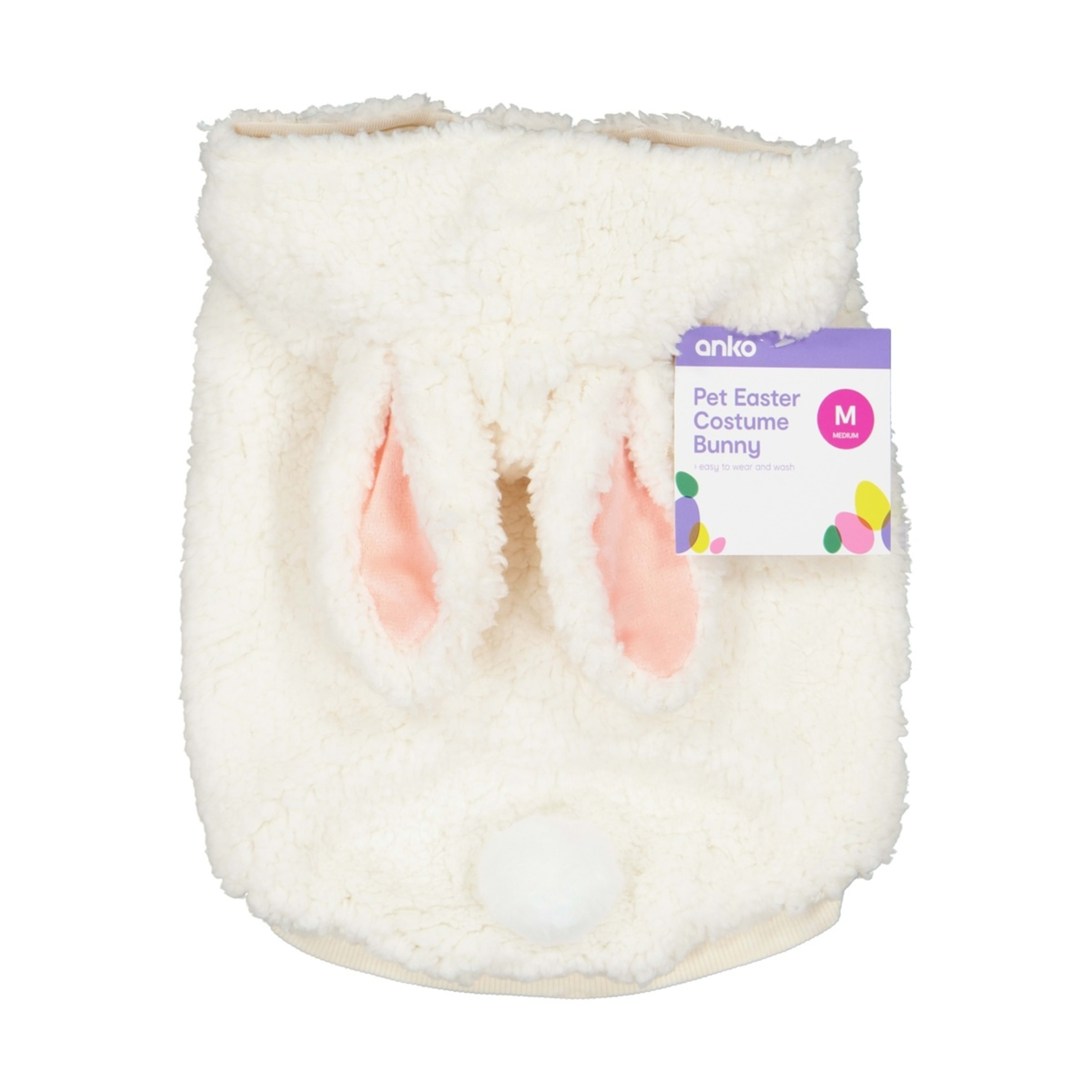 10 Pet Easter Costume Bunny - Medium, 10 of 10