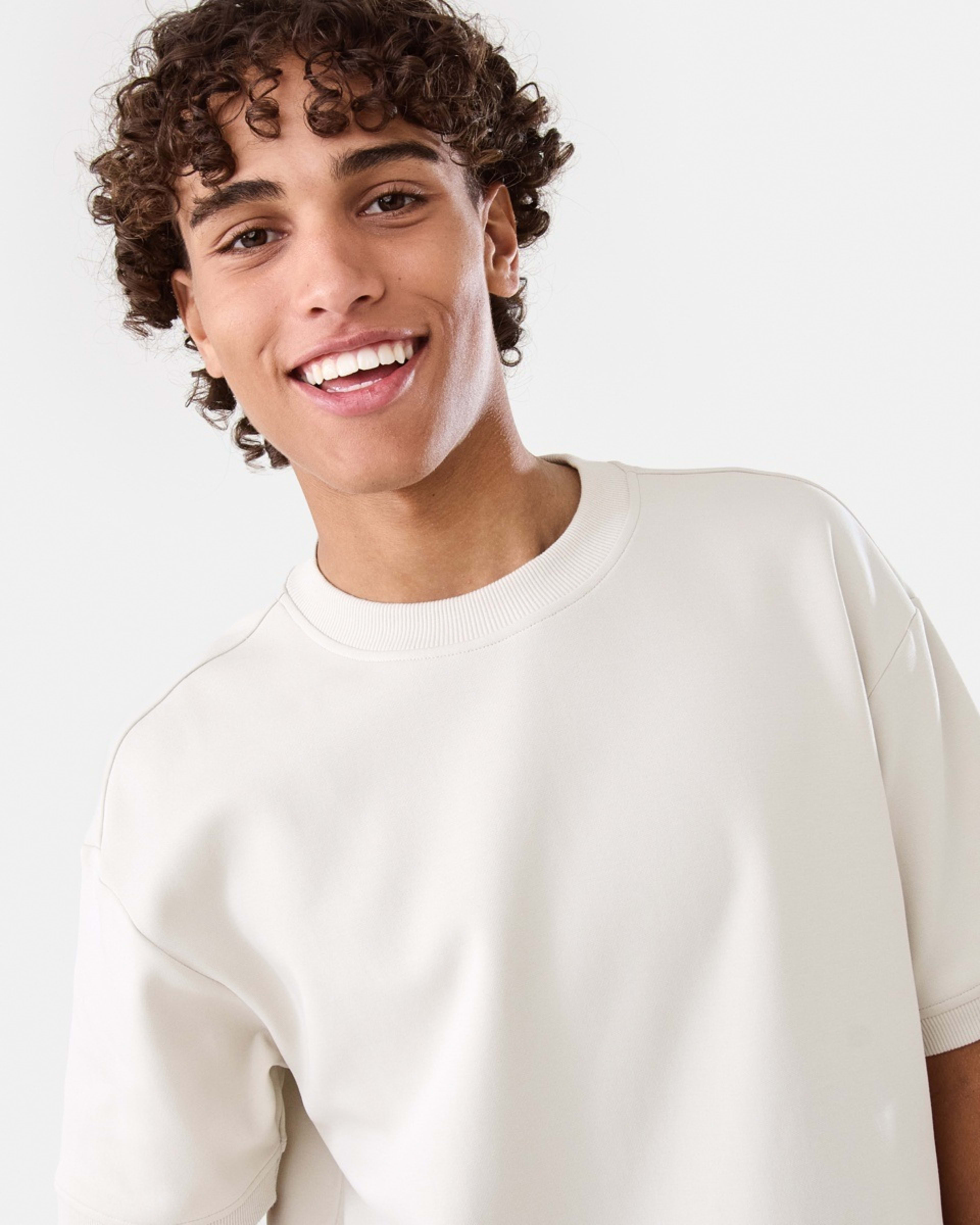 5 Oversized Interlock T-shirt DUNE, 5 of 7