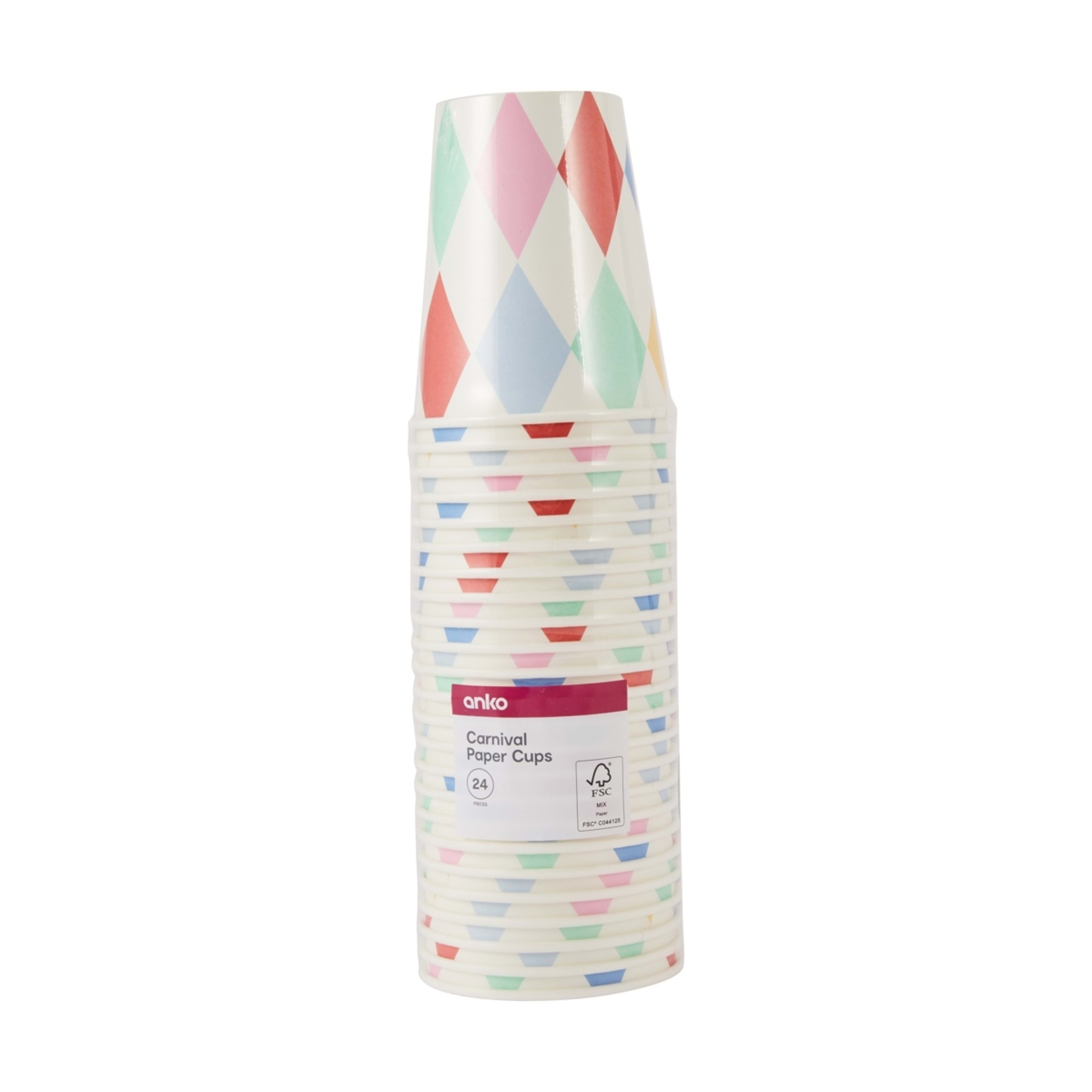 3 24 Pack Carnival Paper Cups, 3 of 3