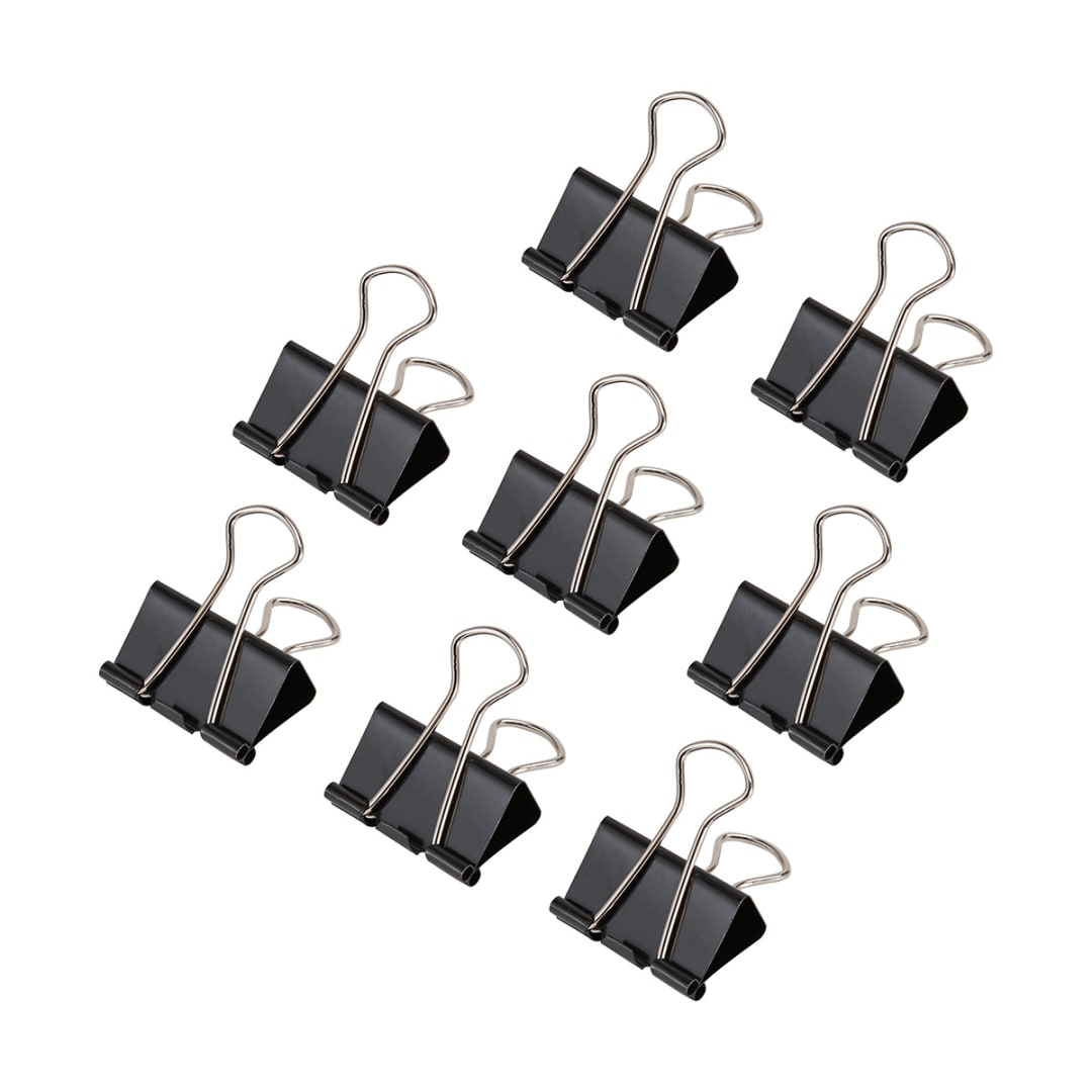 8 Pack 32mm Foldback Clips Kmart