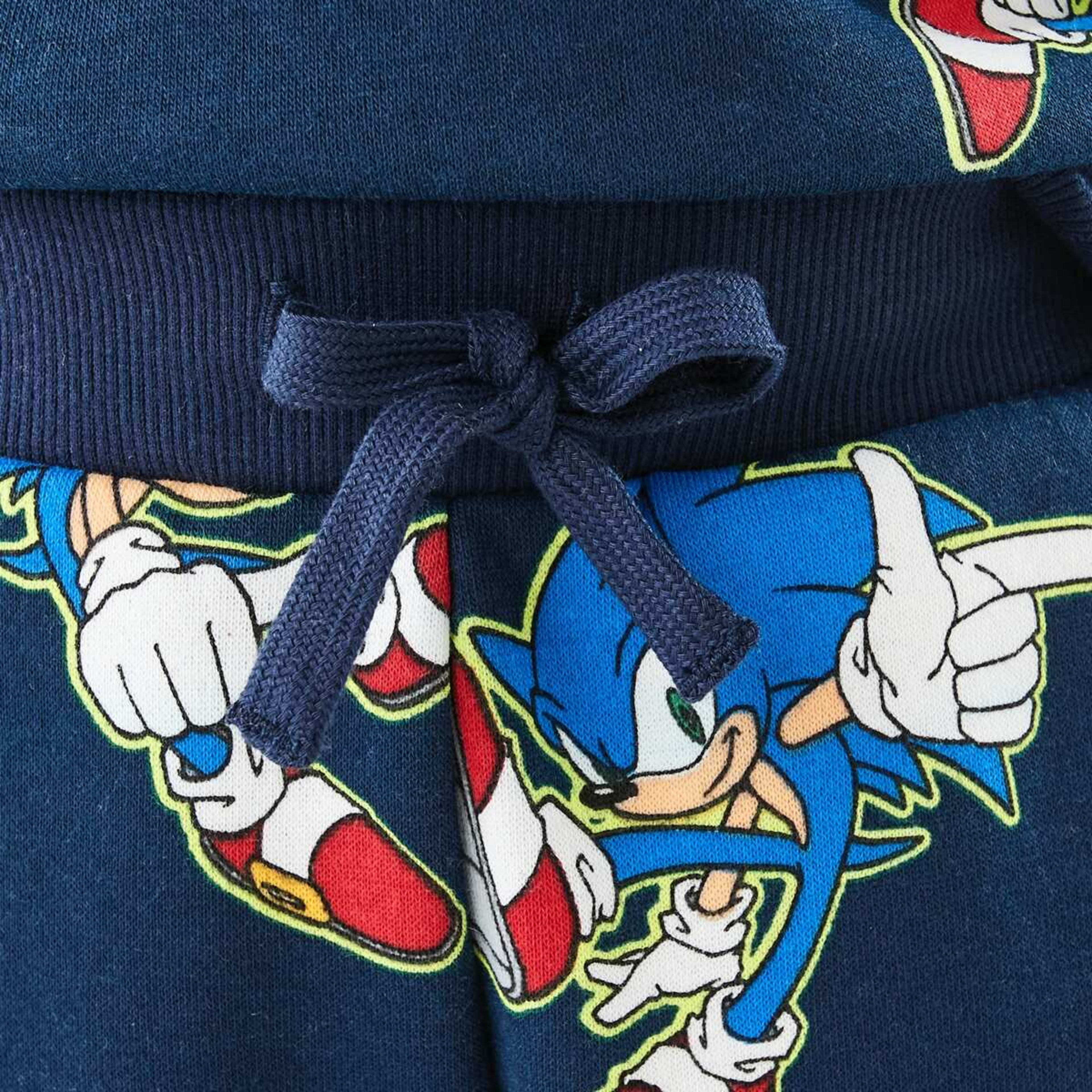 3 Sonic License Printed Trackpants Sonic Run Gotta Go Fast, 3 of 8