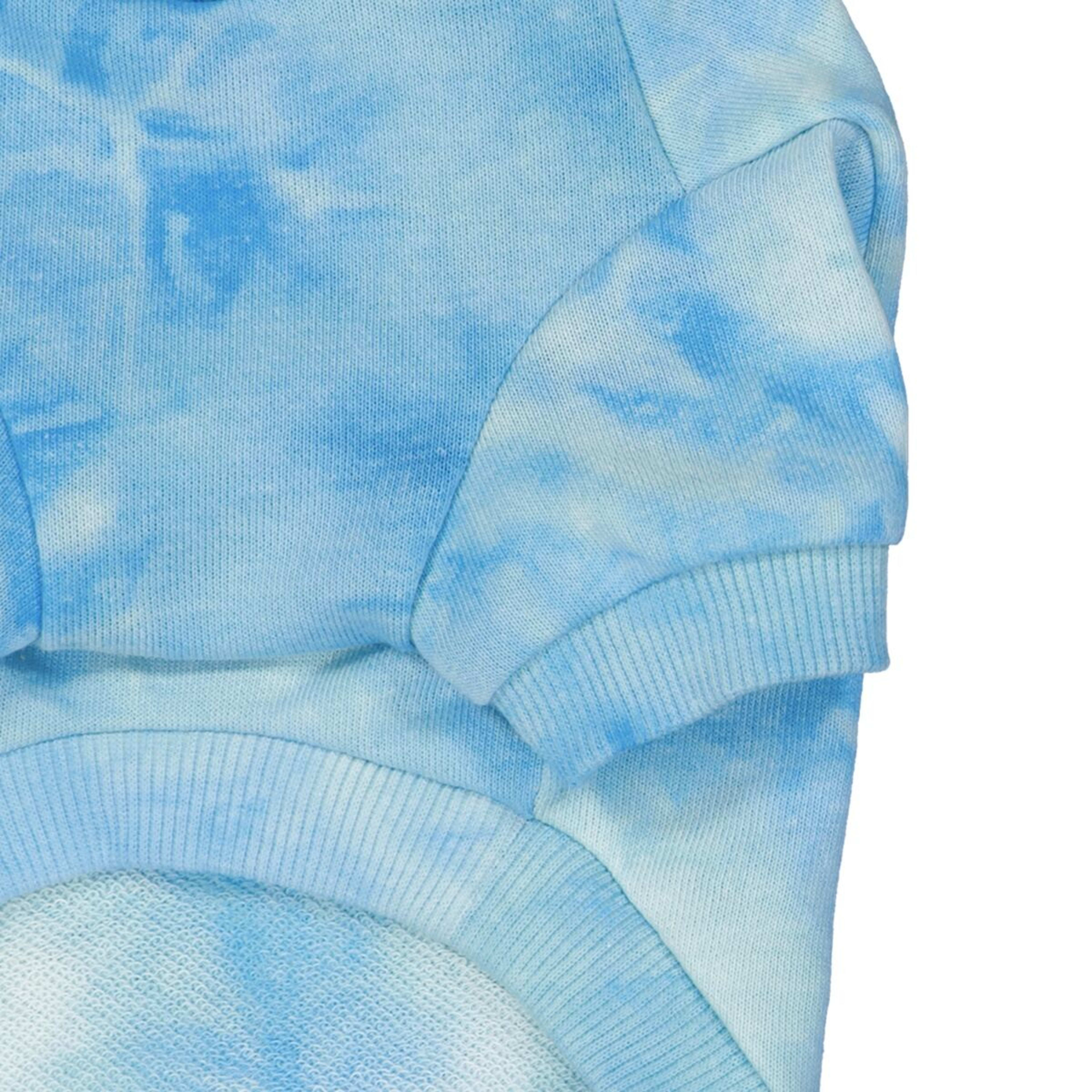 7 Pet Hoodie Tie-Dye - Small, Blue, 7 of 10