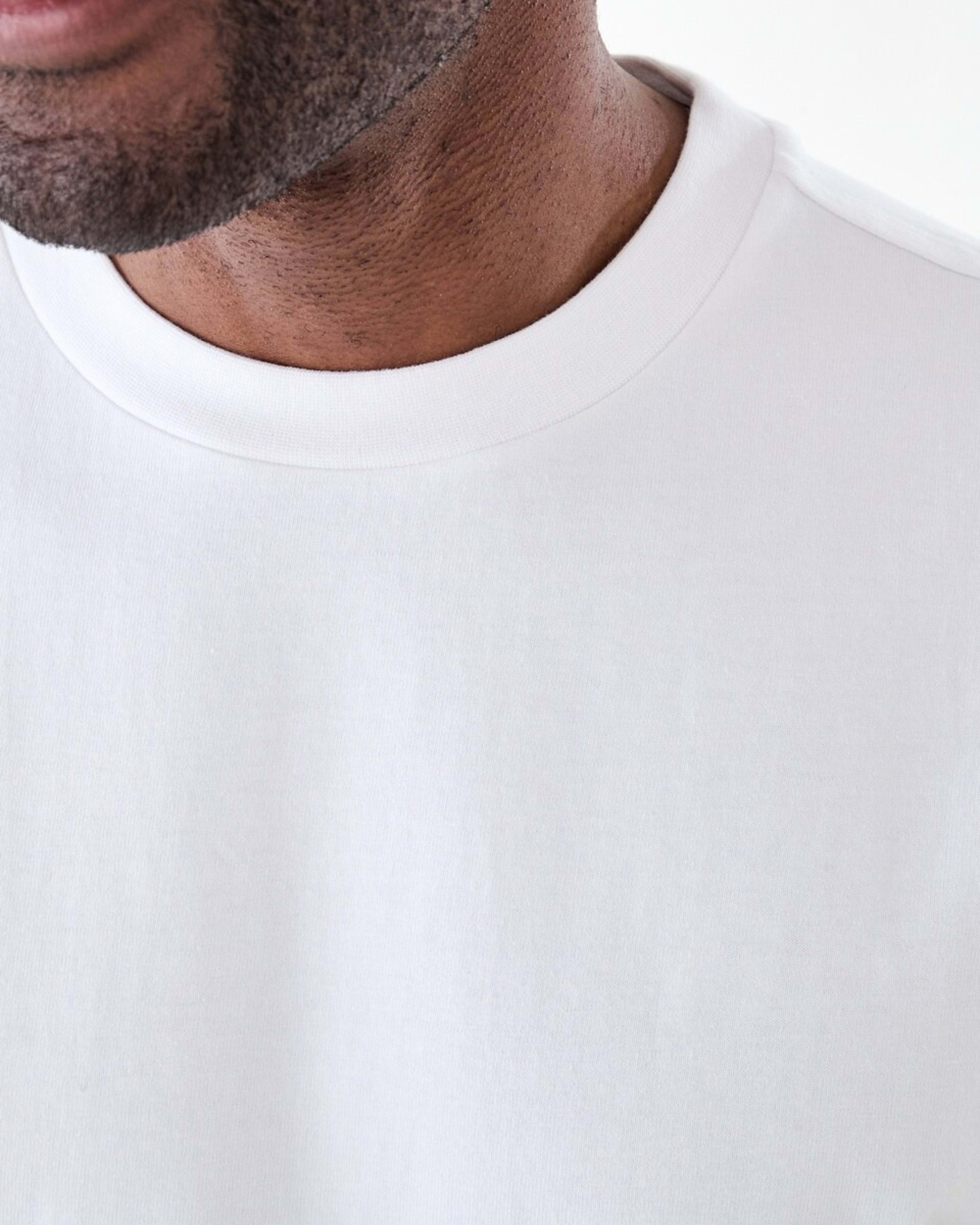 5 Oversized Heavyweight T-shirt WHITE, 5 of 6