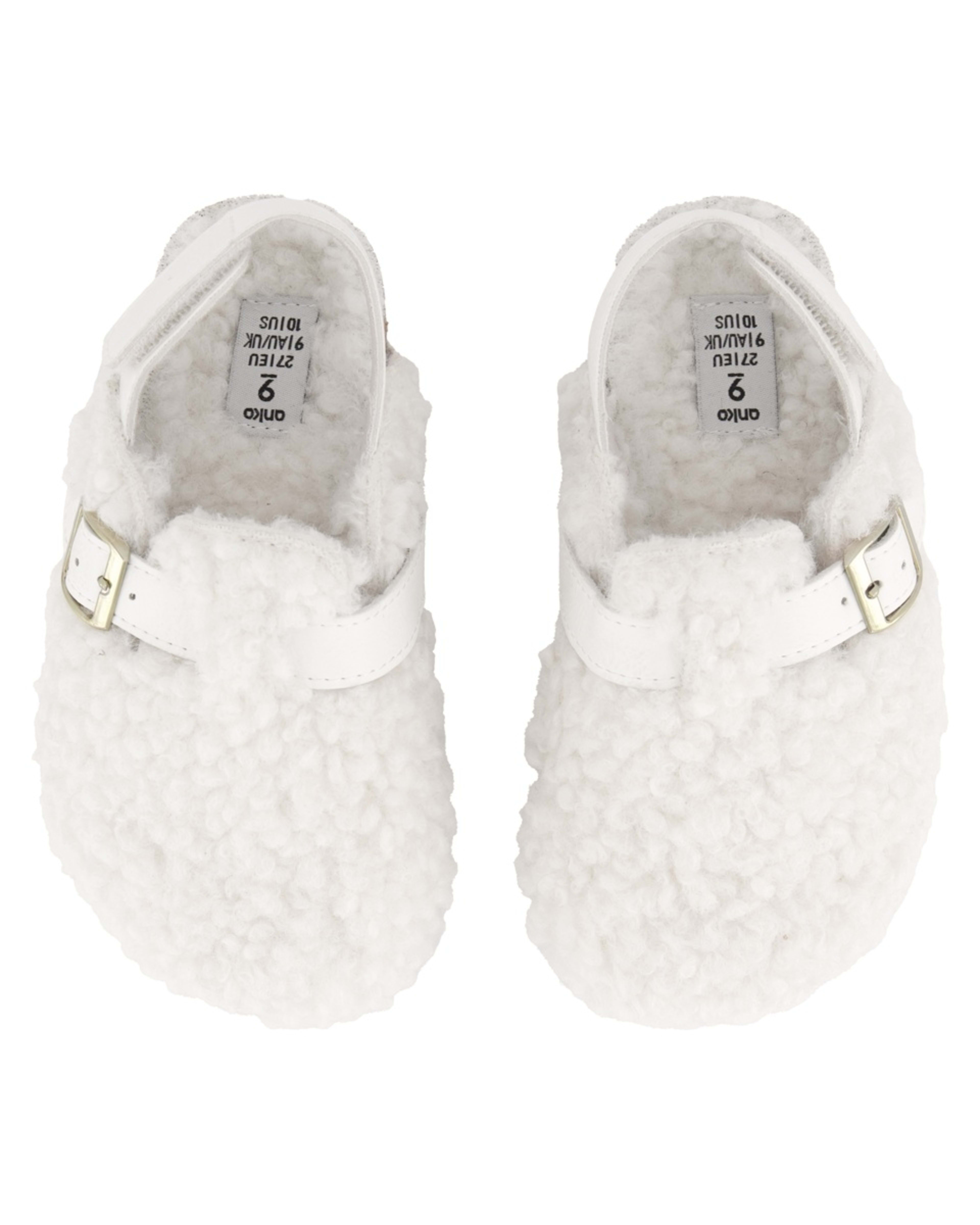 2 Junior Footbed Clogs Cream, 2 of 3