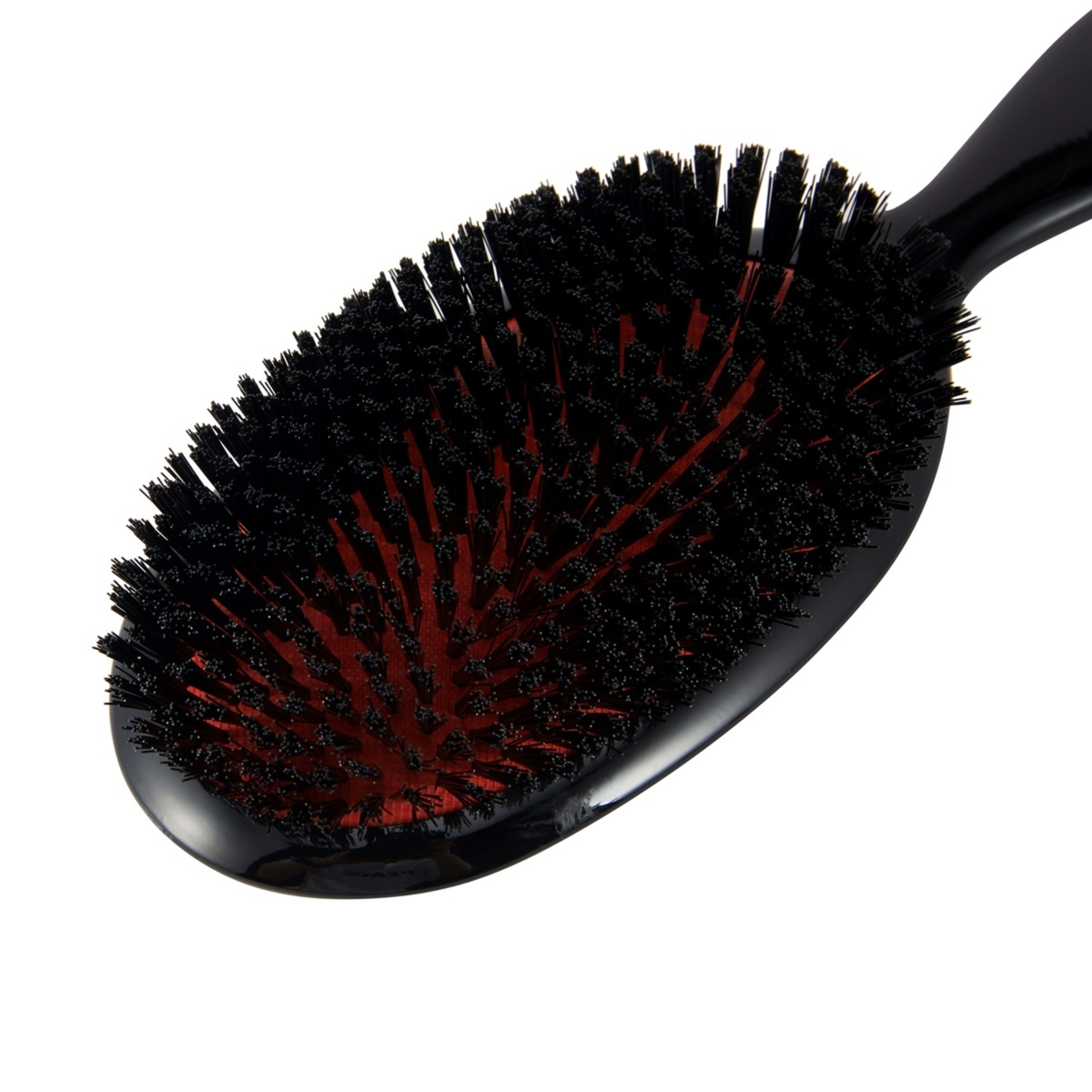 2 OXX Haircare Styling Oval Paddle Brush - Black and Orange, 2 of 4