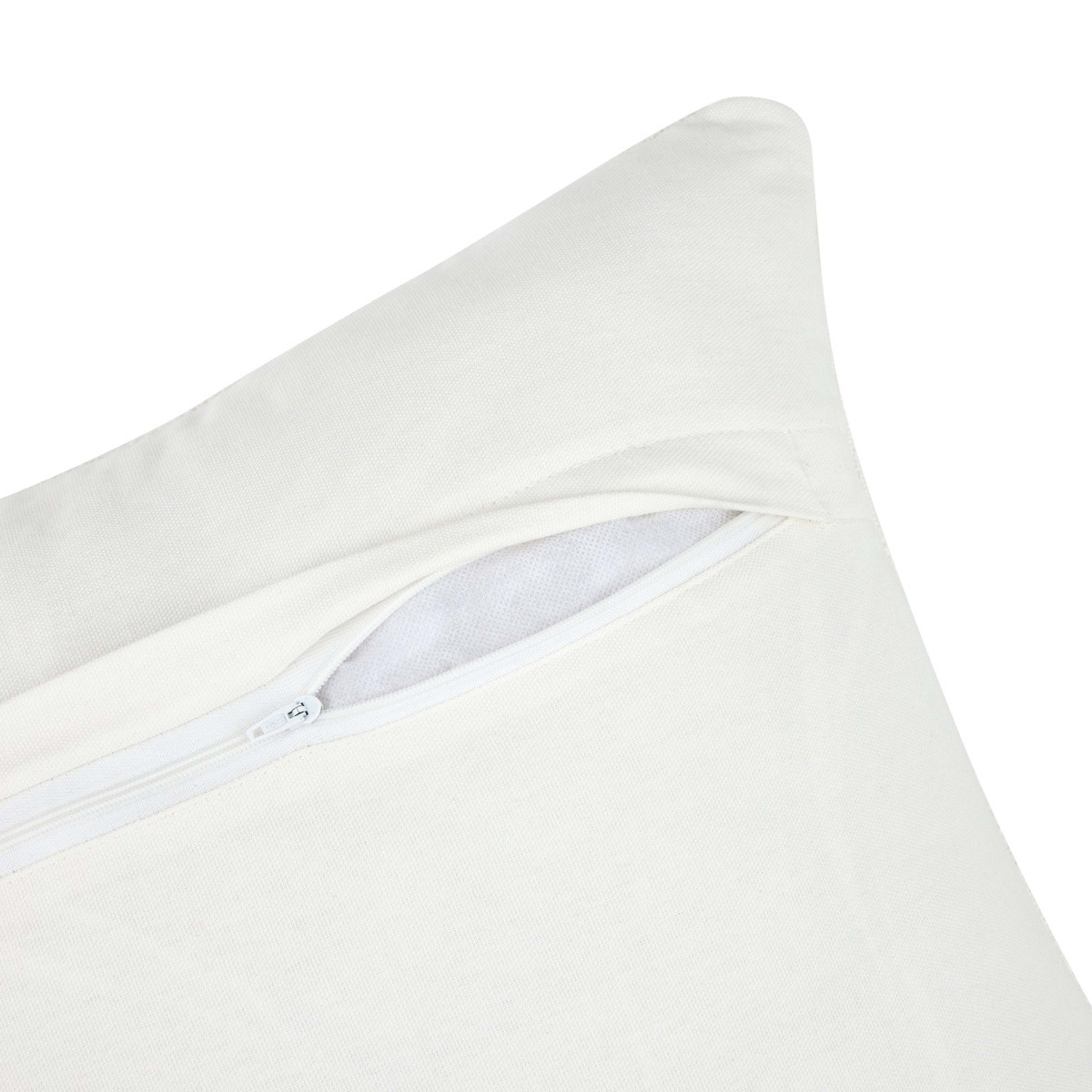 4 43cm Palm Cushion - Beige, 4 of 4