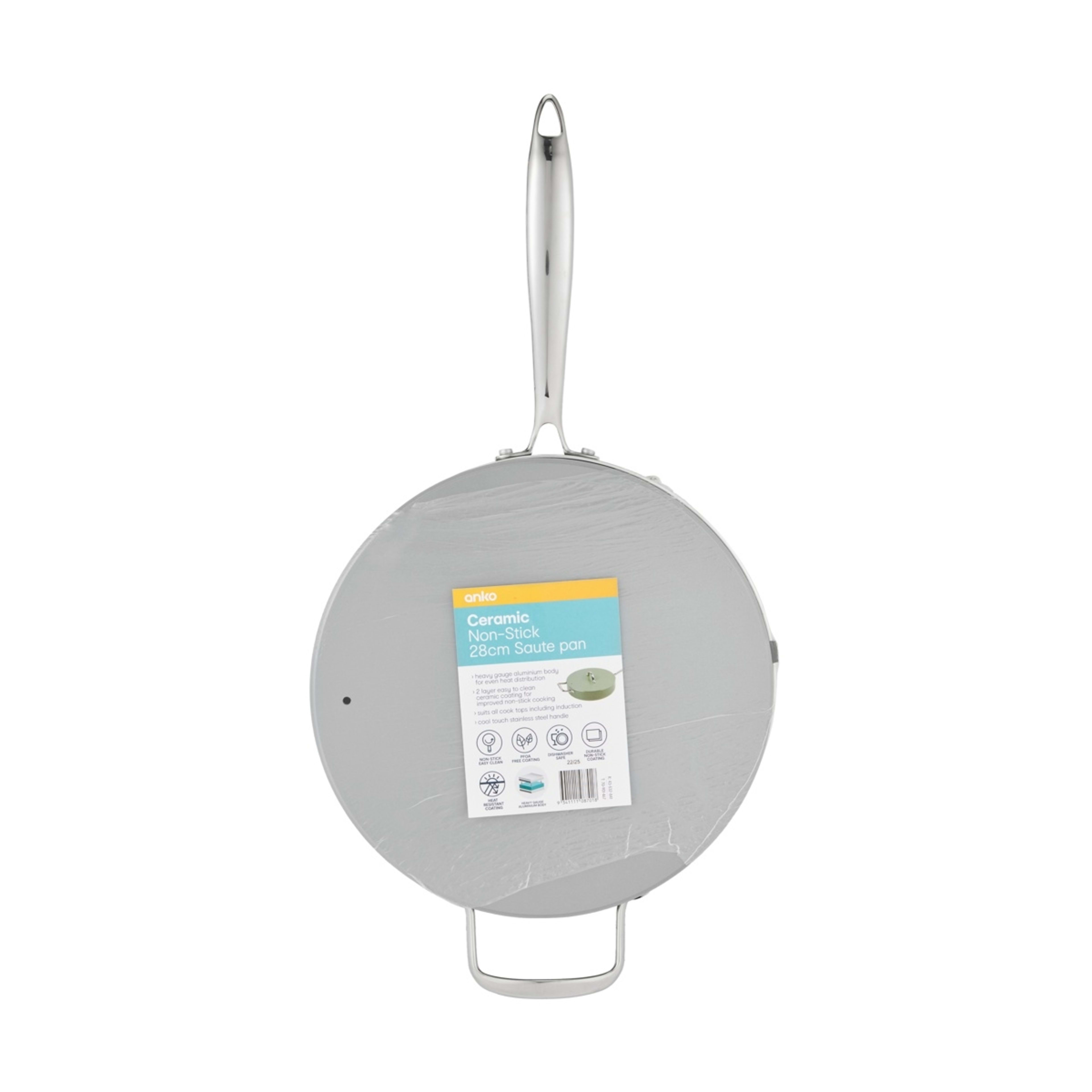 6 28cm Ceramic Non-Stick Saute Pan, 6 of 6
