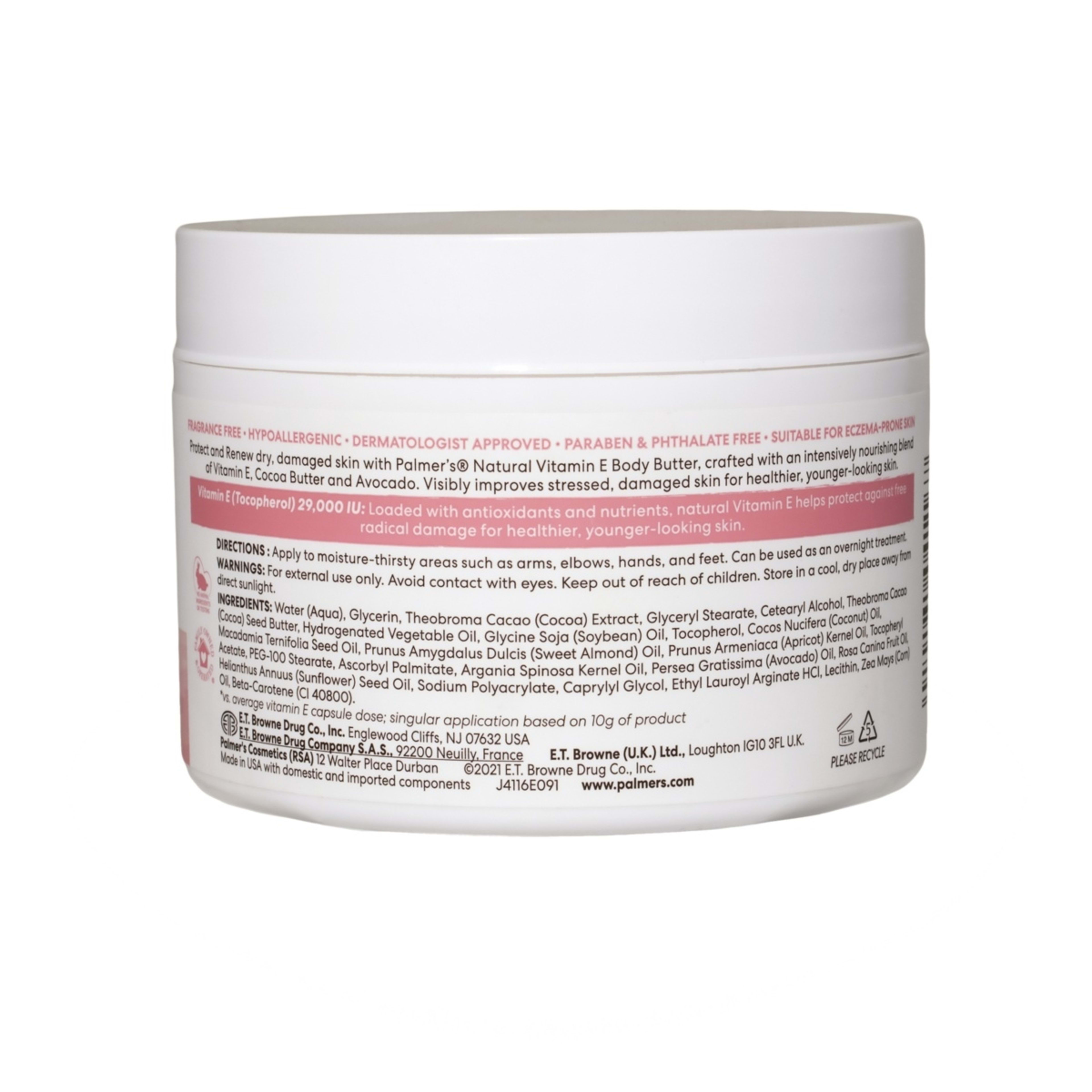 2 Palmer's Natural Body Butter 200g - Vitamin E, 2 of 4