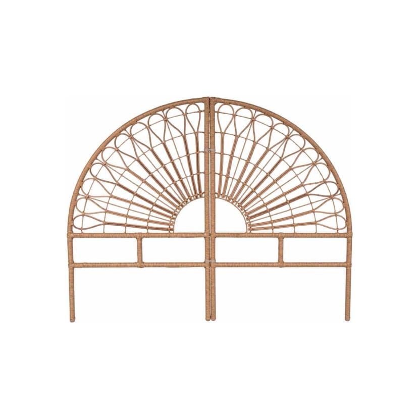 Queen Bed Woven Arch Bedhead Kmart