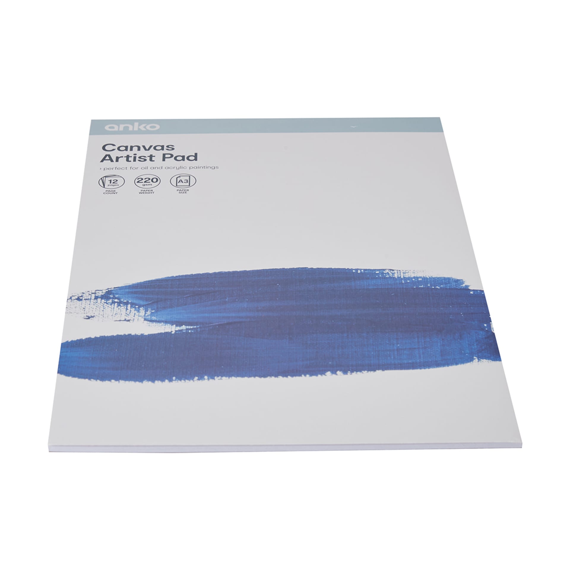 A3 Canvas Artist Pad Kmart