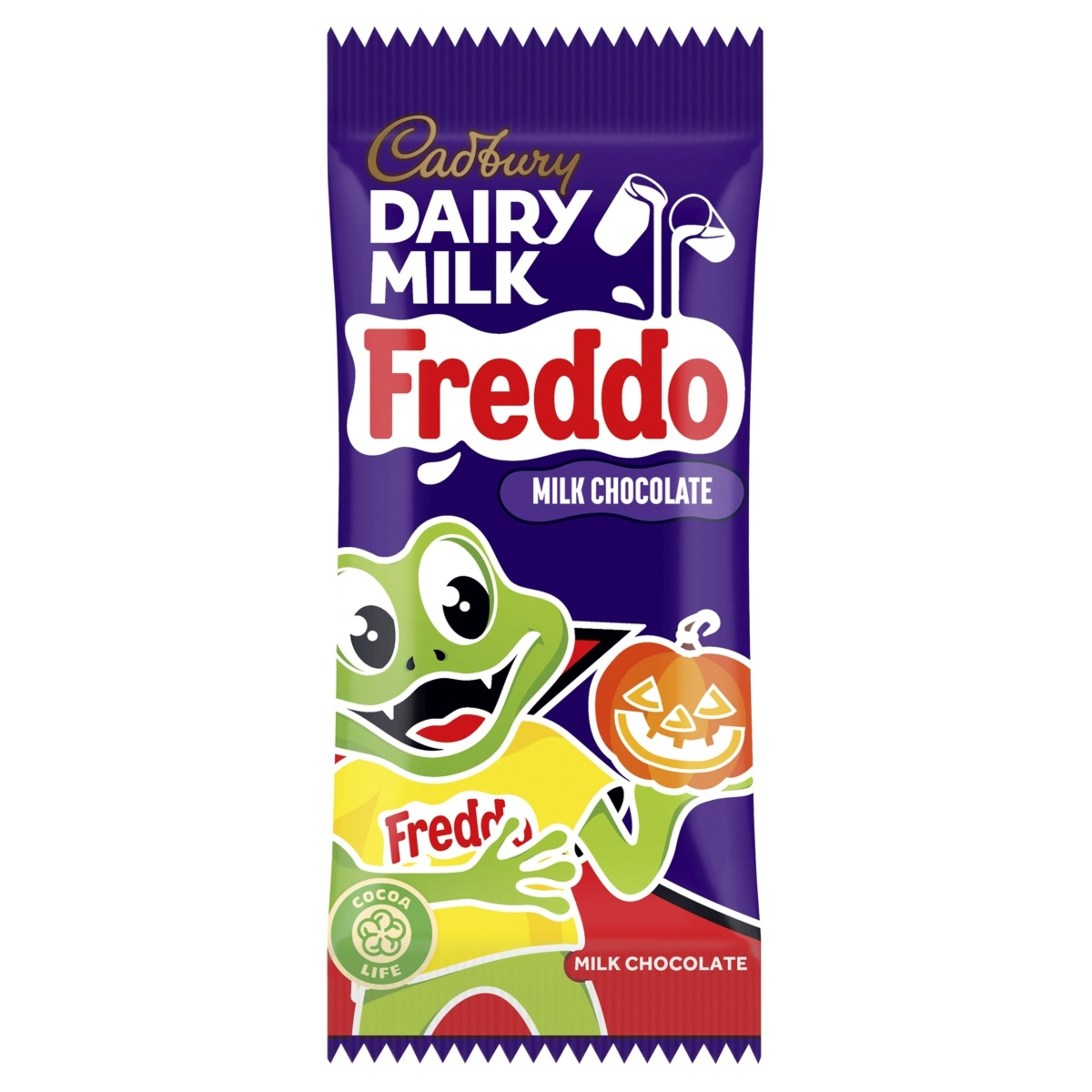 12 Piece Cadbury Dairy Milk Freddo Milk Chocolate Glow in the Dark