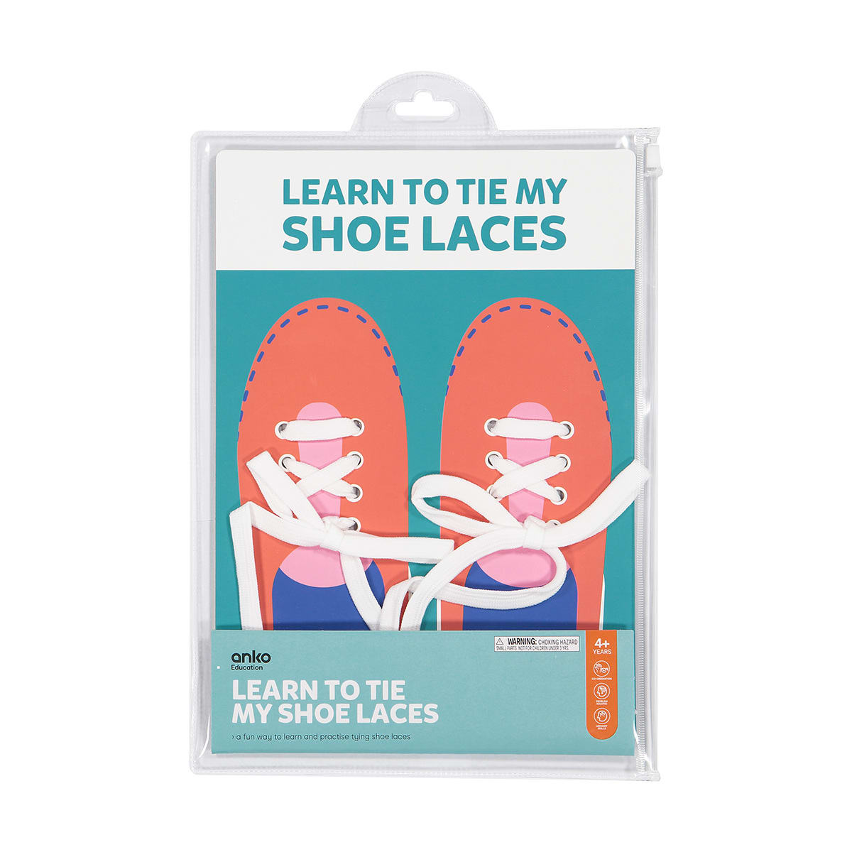 Learn to Tie My Shoe Laces Toy Kmart