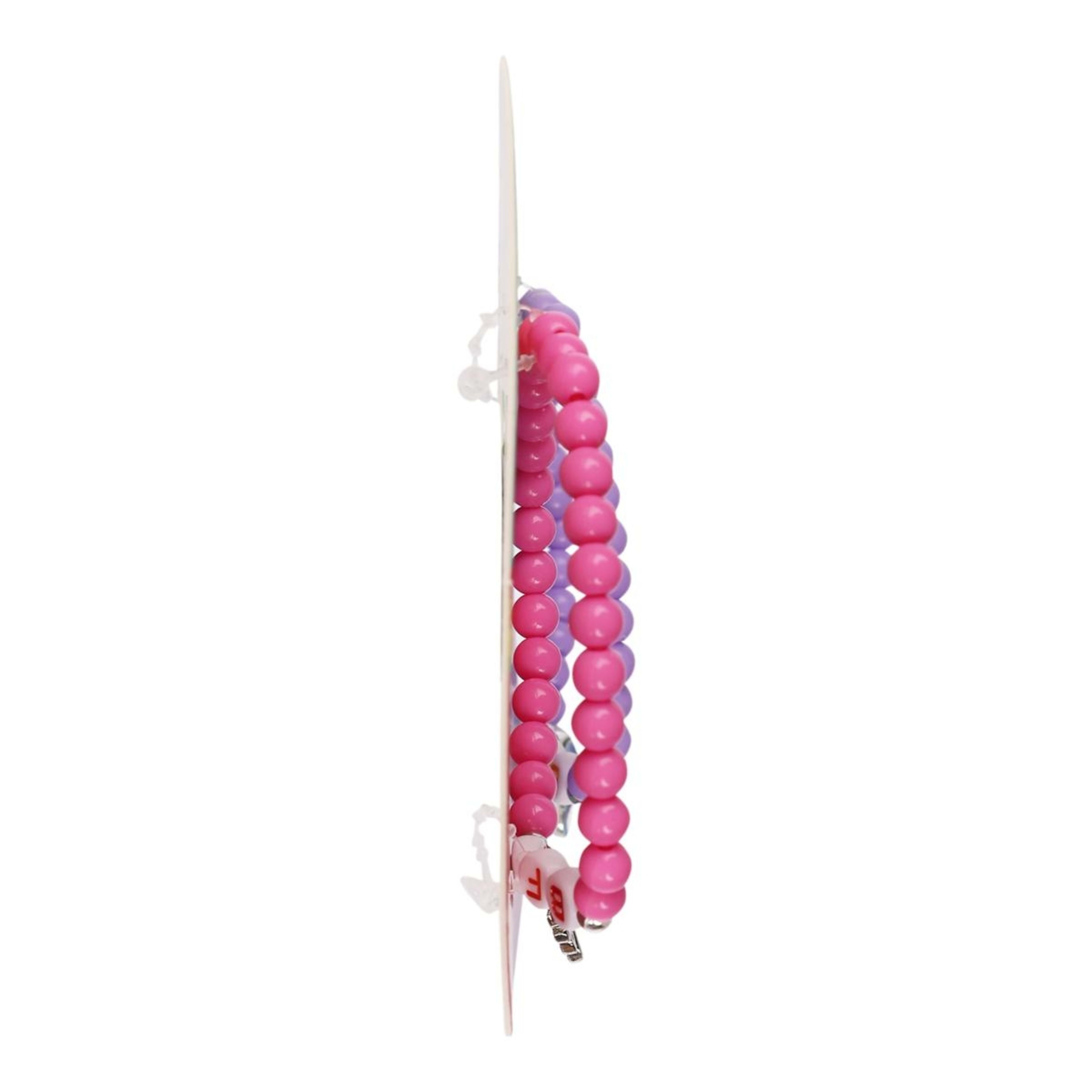 3 BYS 2 Pack Mini Me Glitter Unicorn Tear & Share Bracelets, 3 of 3