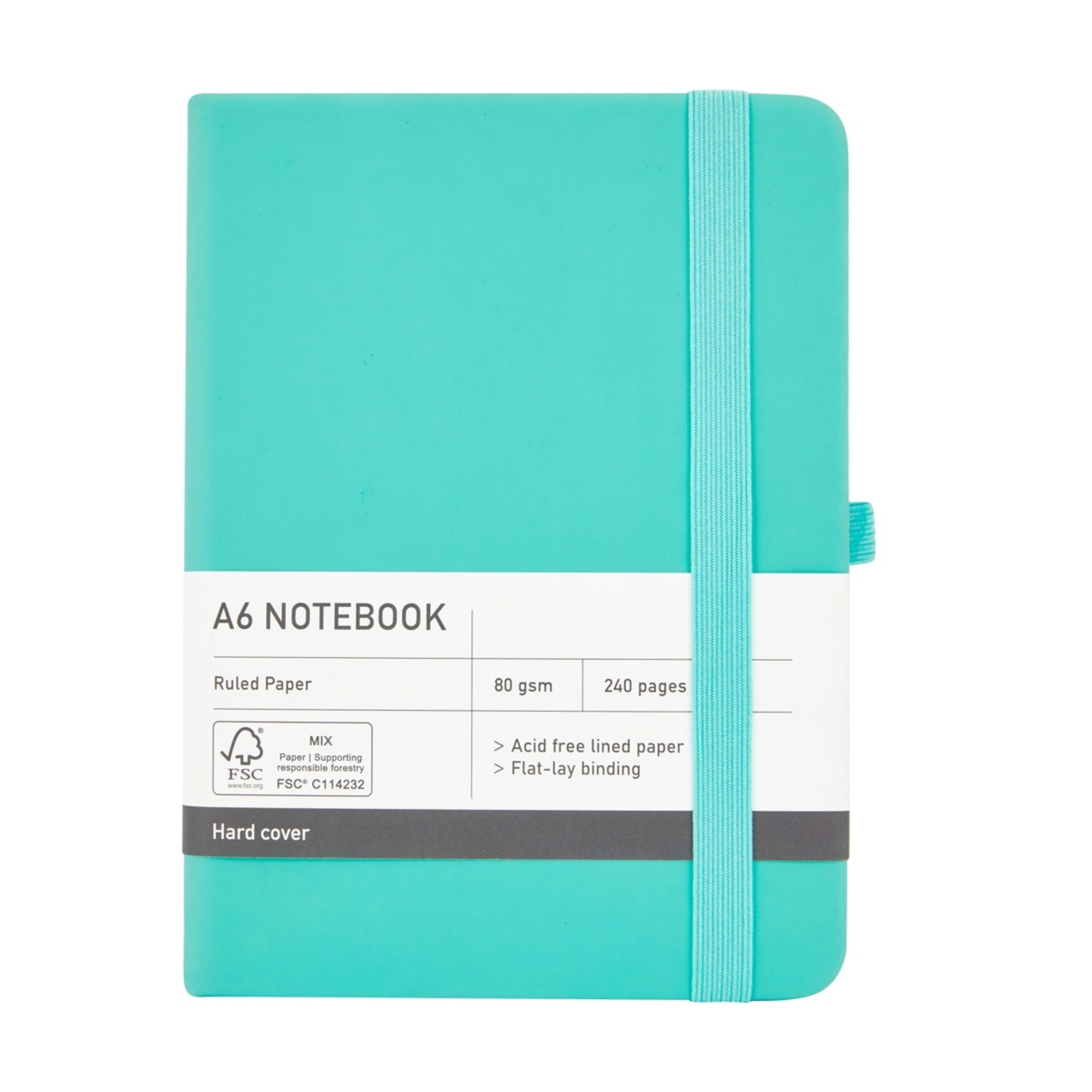 5 A6 Notebook - Mint, 5 of 6
