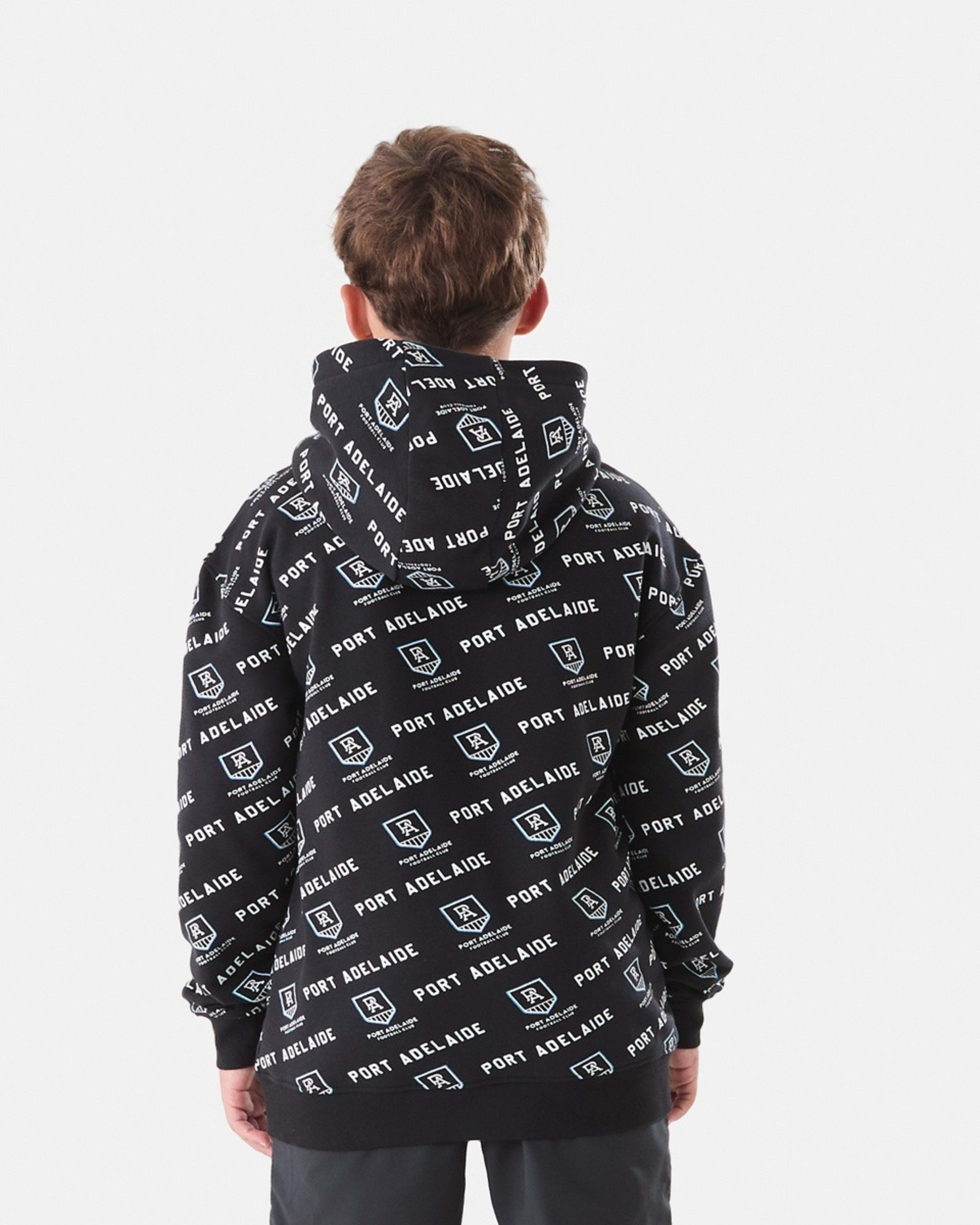 4 Official AFL Kids All Over Print Hoodie Port Adel, 4 of 9