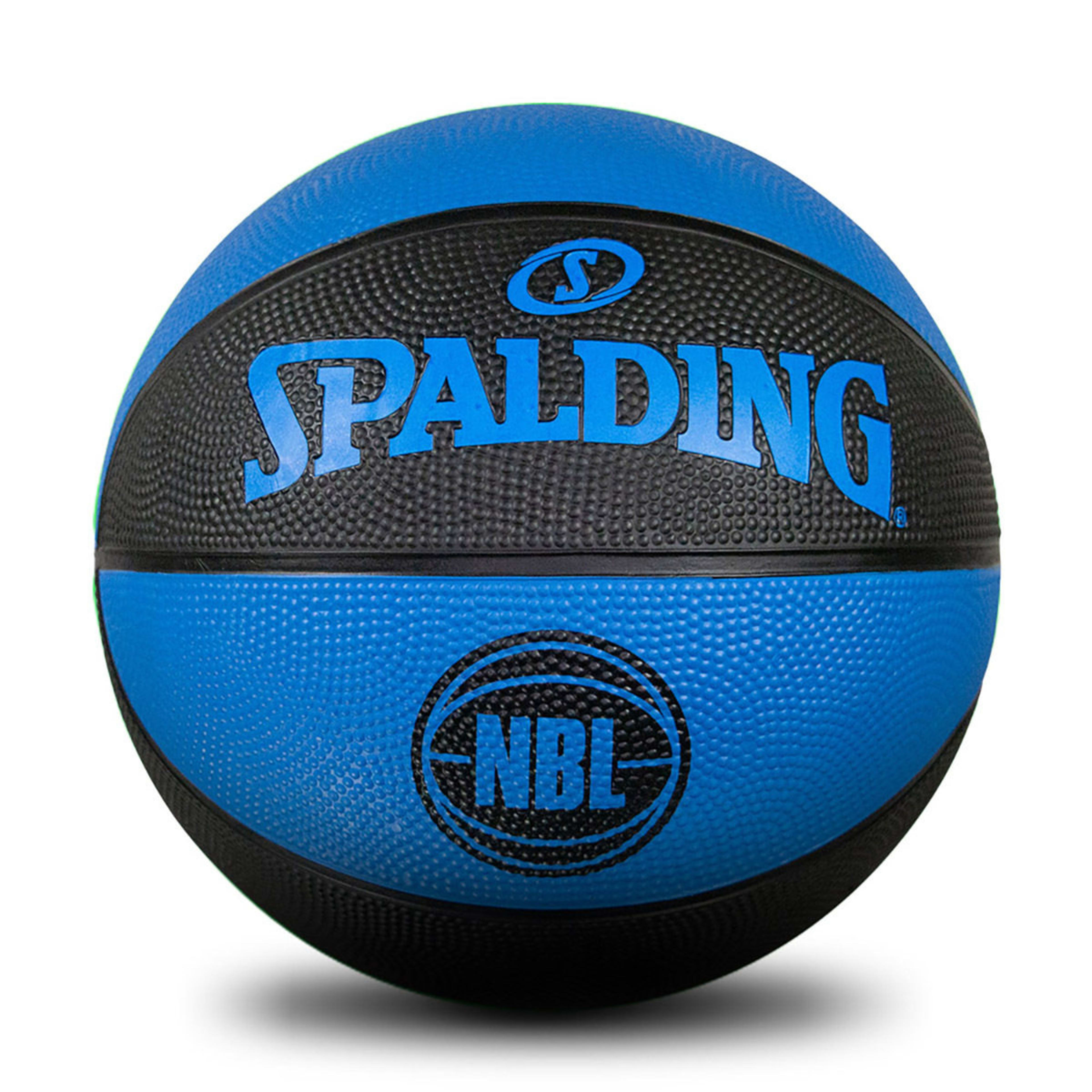 Spalding NBL Blue and Black Basketball Size 6 Kmart