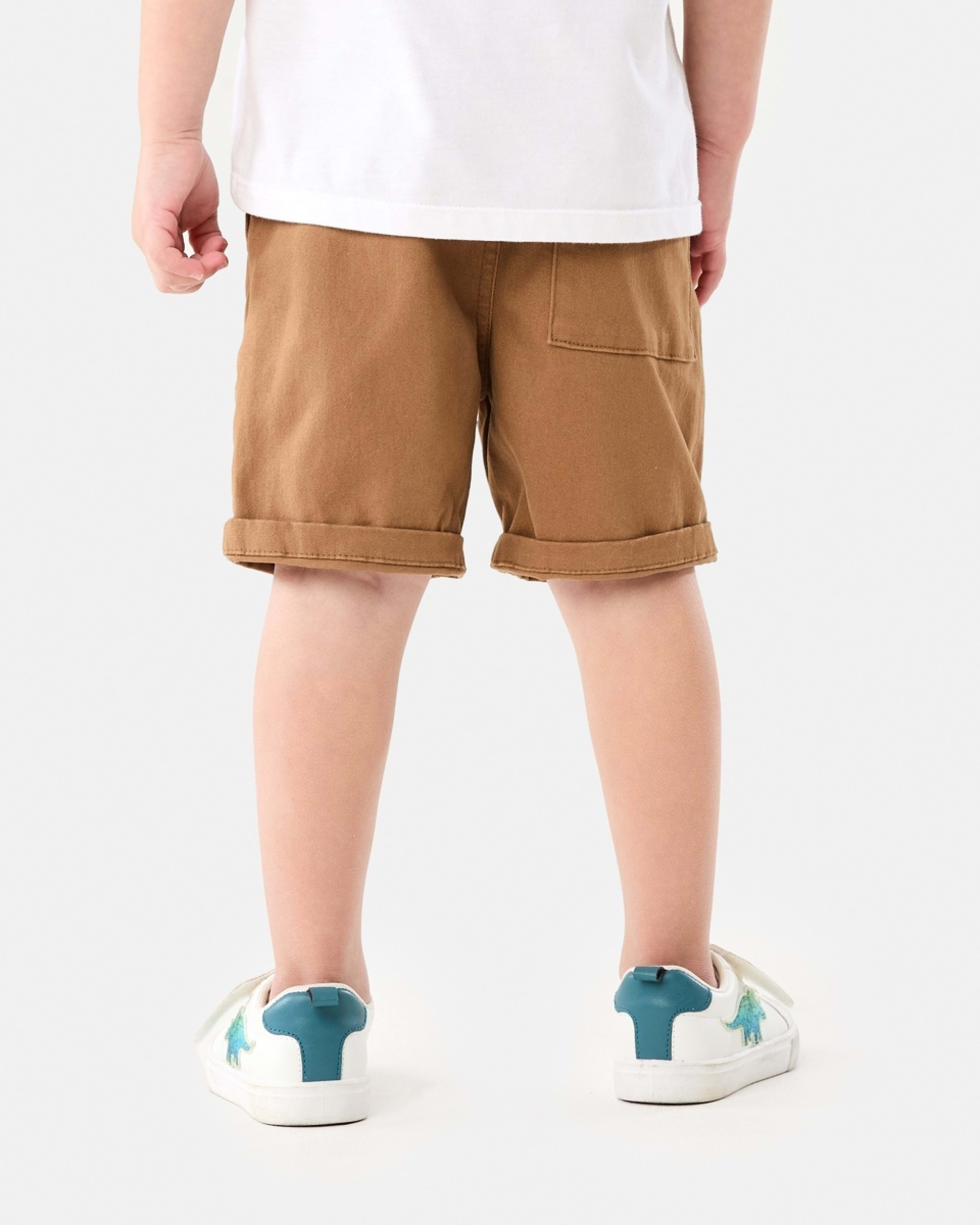 2 Pull On Chino Shorts TOASTED COCONUT, 2 of 6