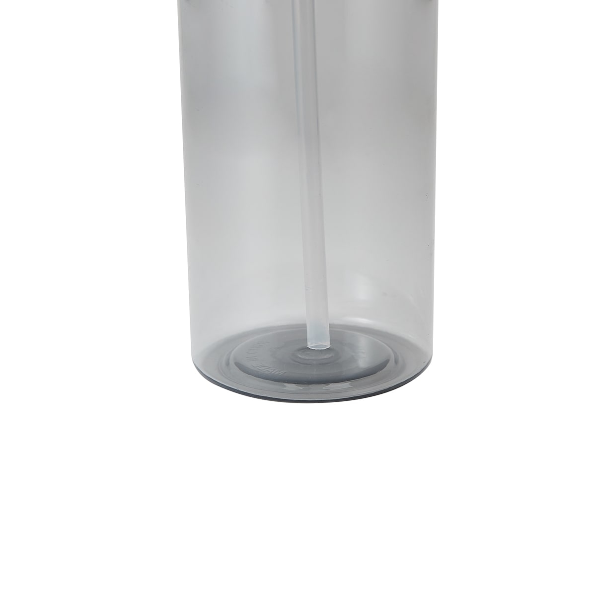 1L Charcoal Flip Top Drink Bottle with Handle Kmart
