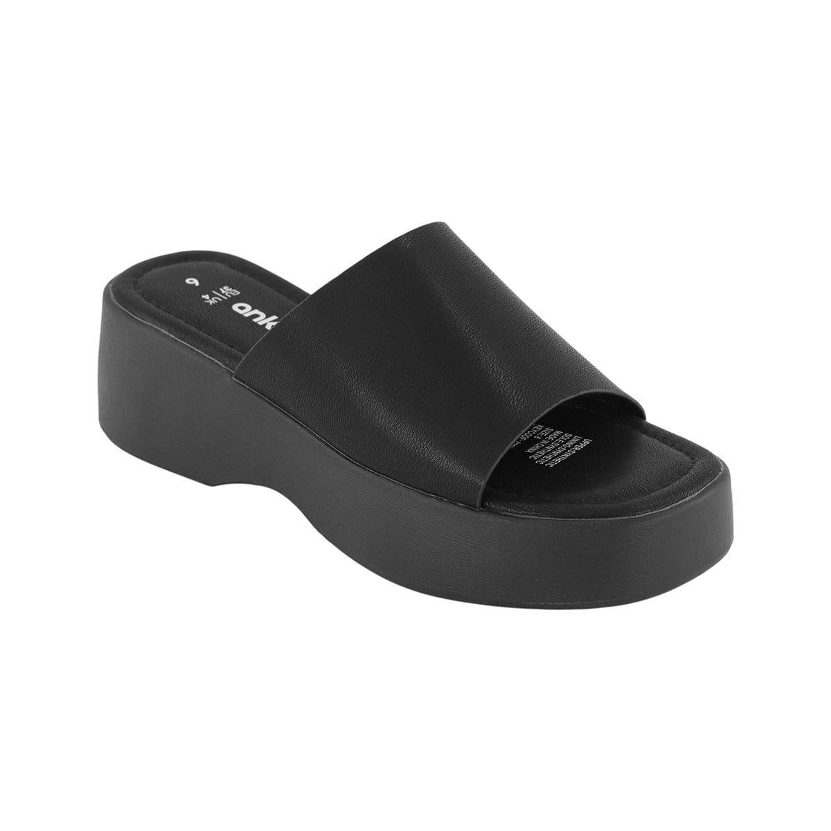 Kmart black 2024 slides