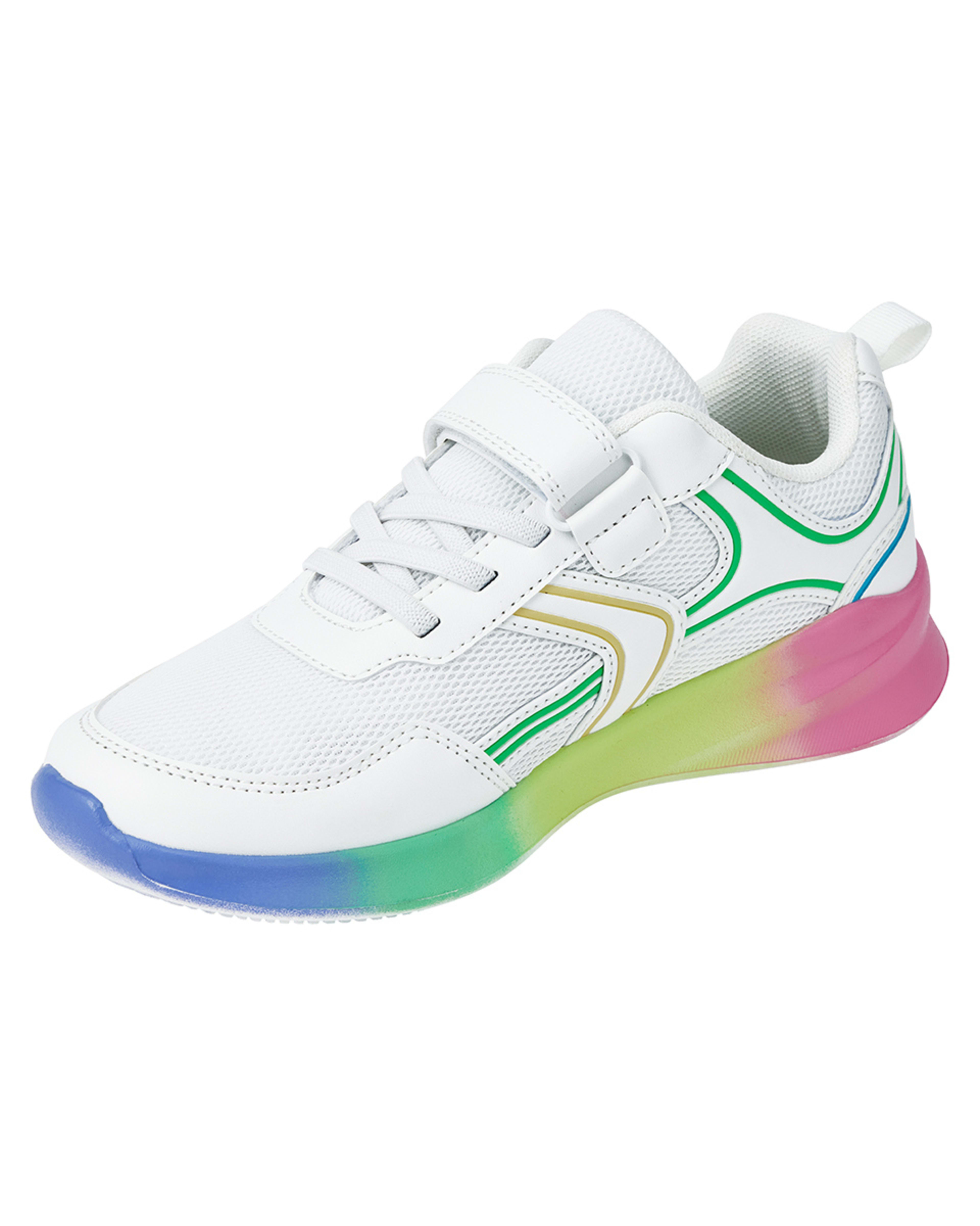 3 Senior Sneakers WHITE Ombre Sole, 3 of 5