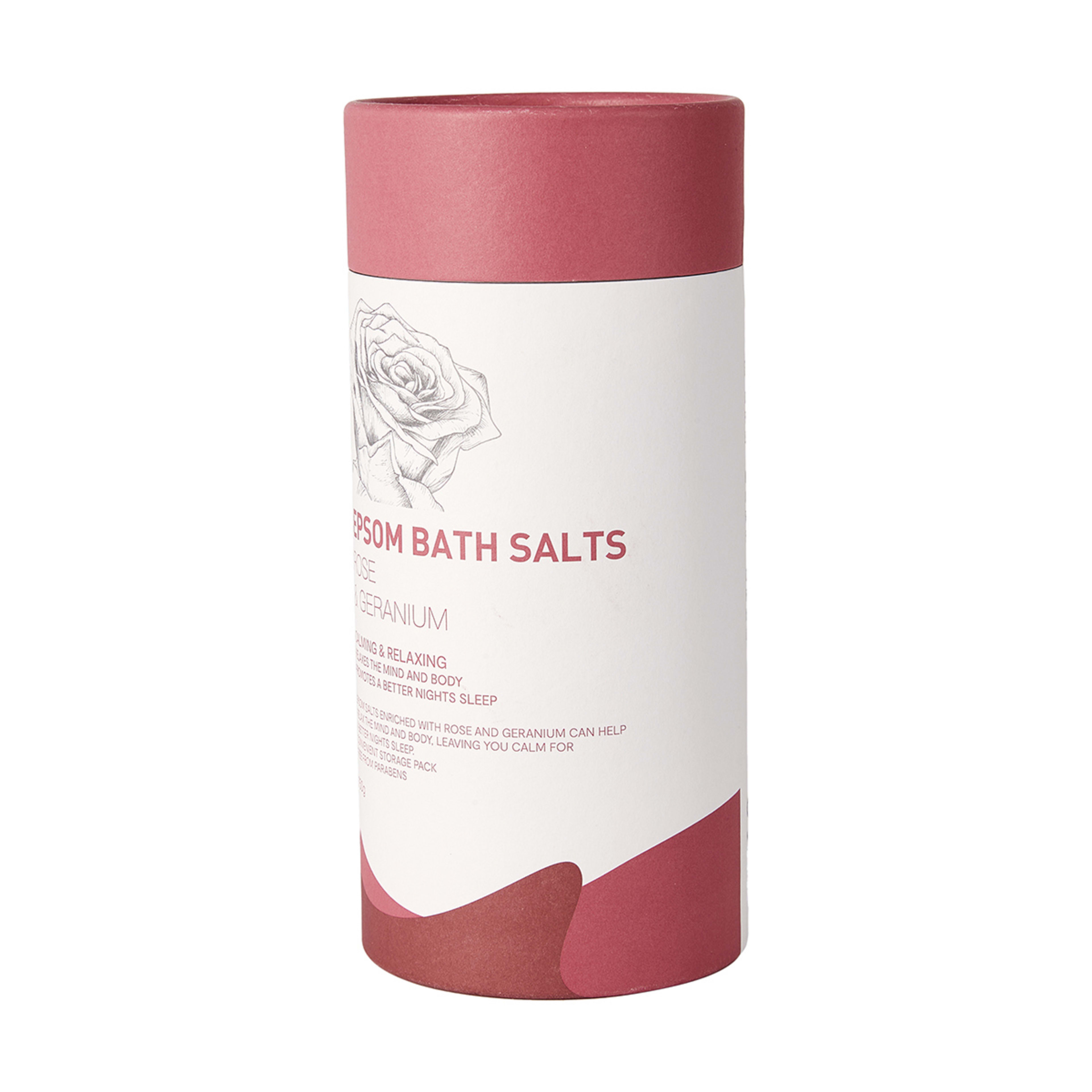 Epsom Bath Salts 750g - Rose and Geranium - Kmart