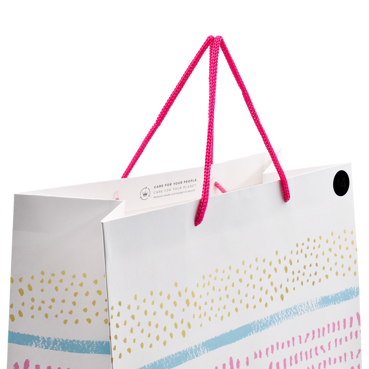 Hallmark Large MultiColour Stripe Gift Bag Kmart