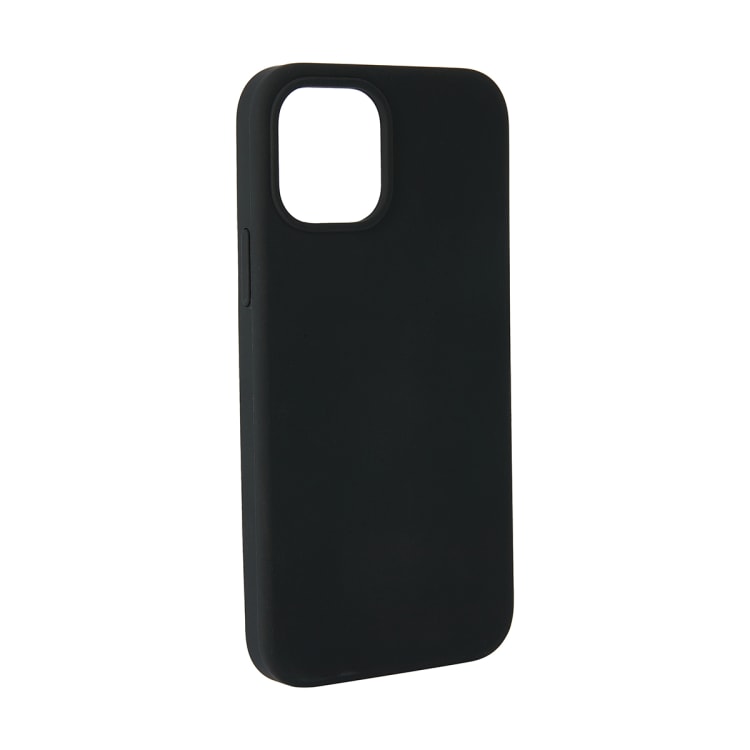 iPhone 12 Pro Silicone Case Black Kmart