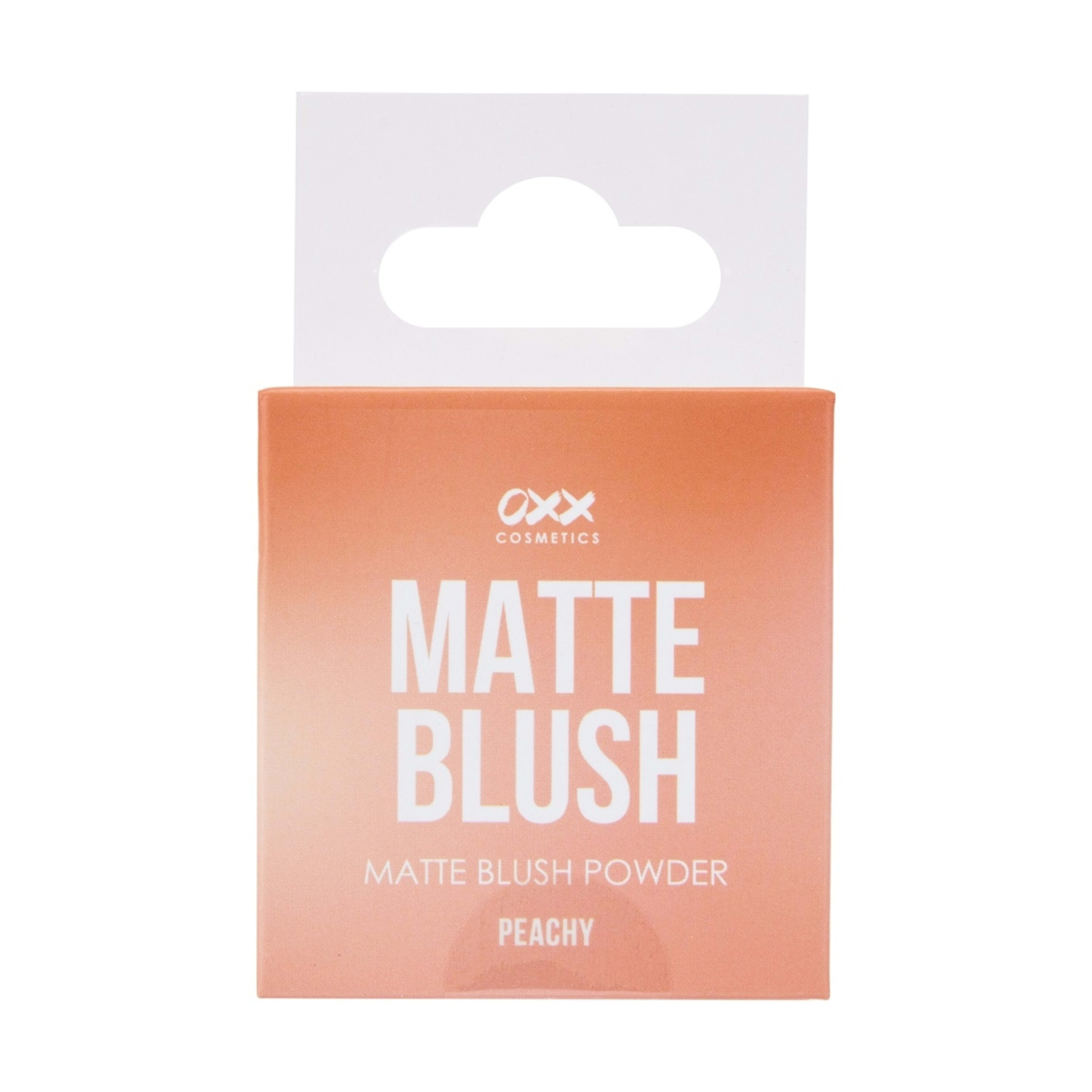 1 OXX Cosmetics Matte Blush Powder - Peachy