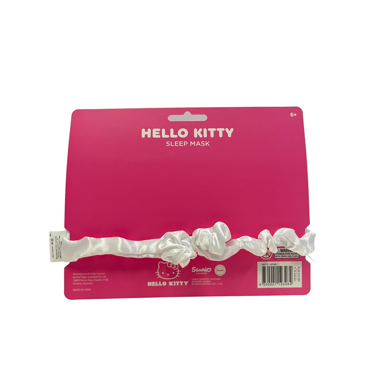 Hello Kitty Sleep Eye Mask - Kmart
