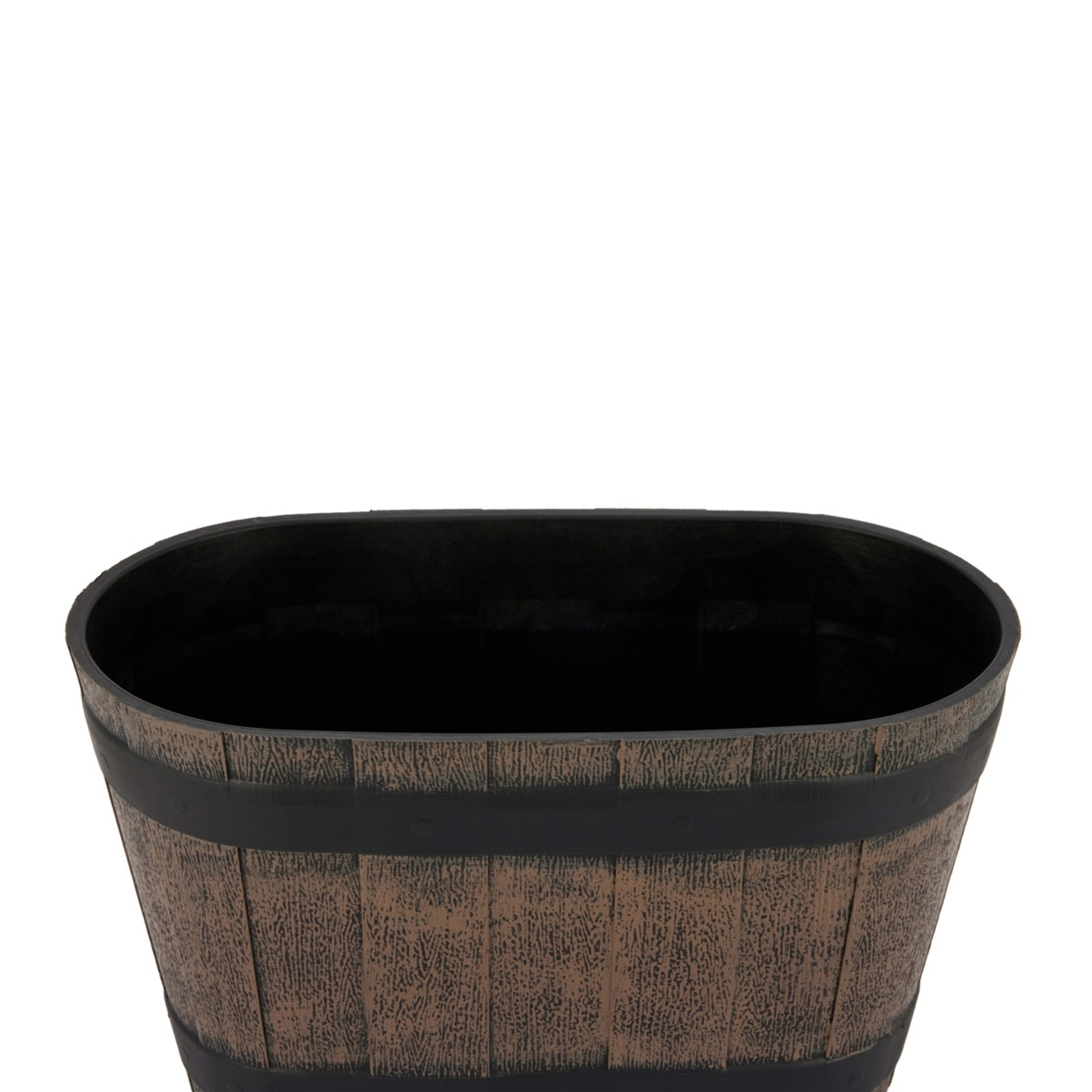 4 Oval Barrel Planter, 4 of 6