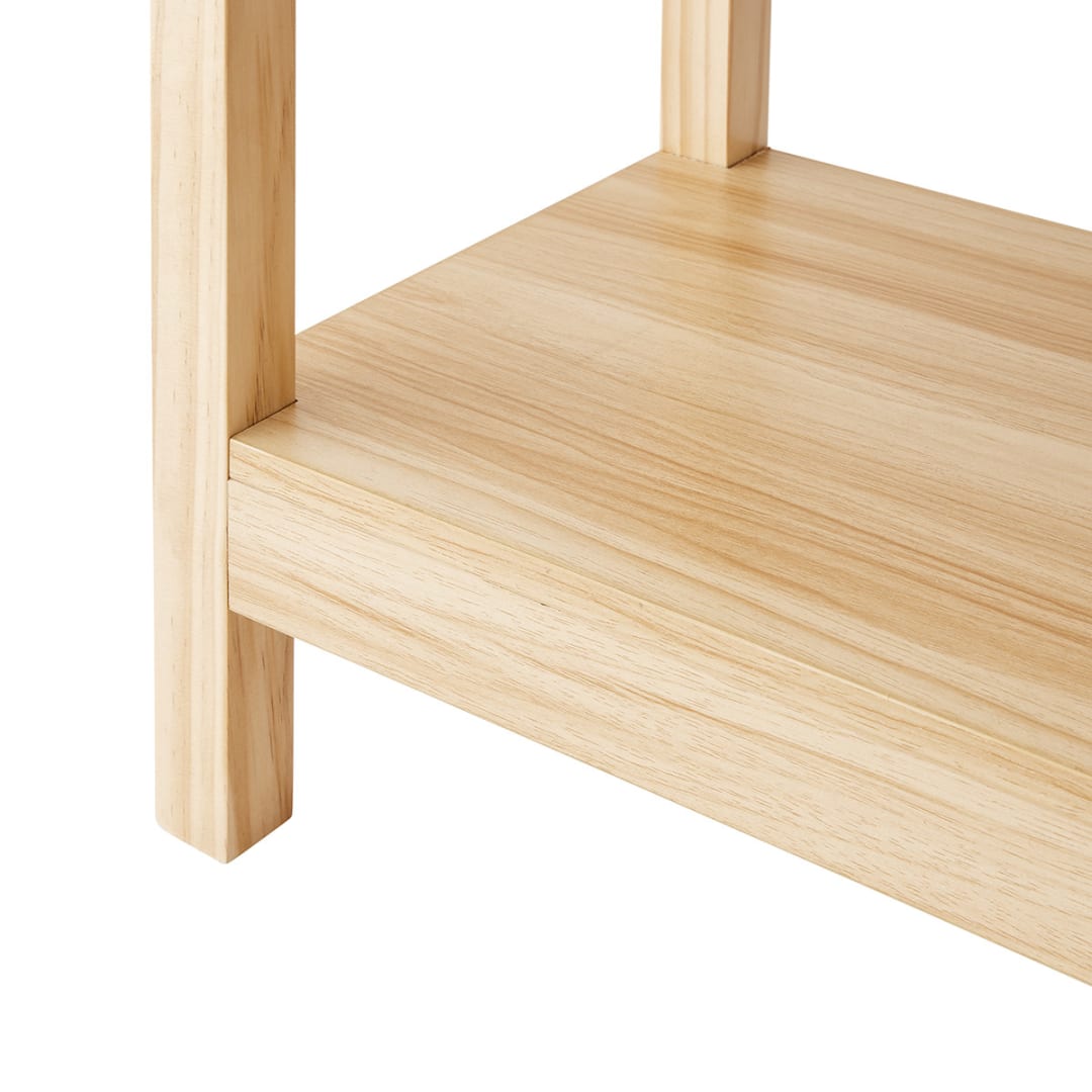 Fraser Rattan Bedside Table Kmart