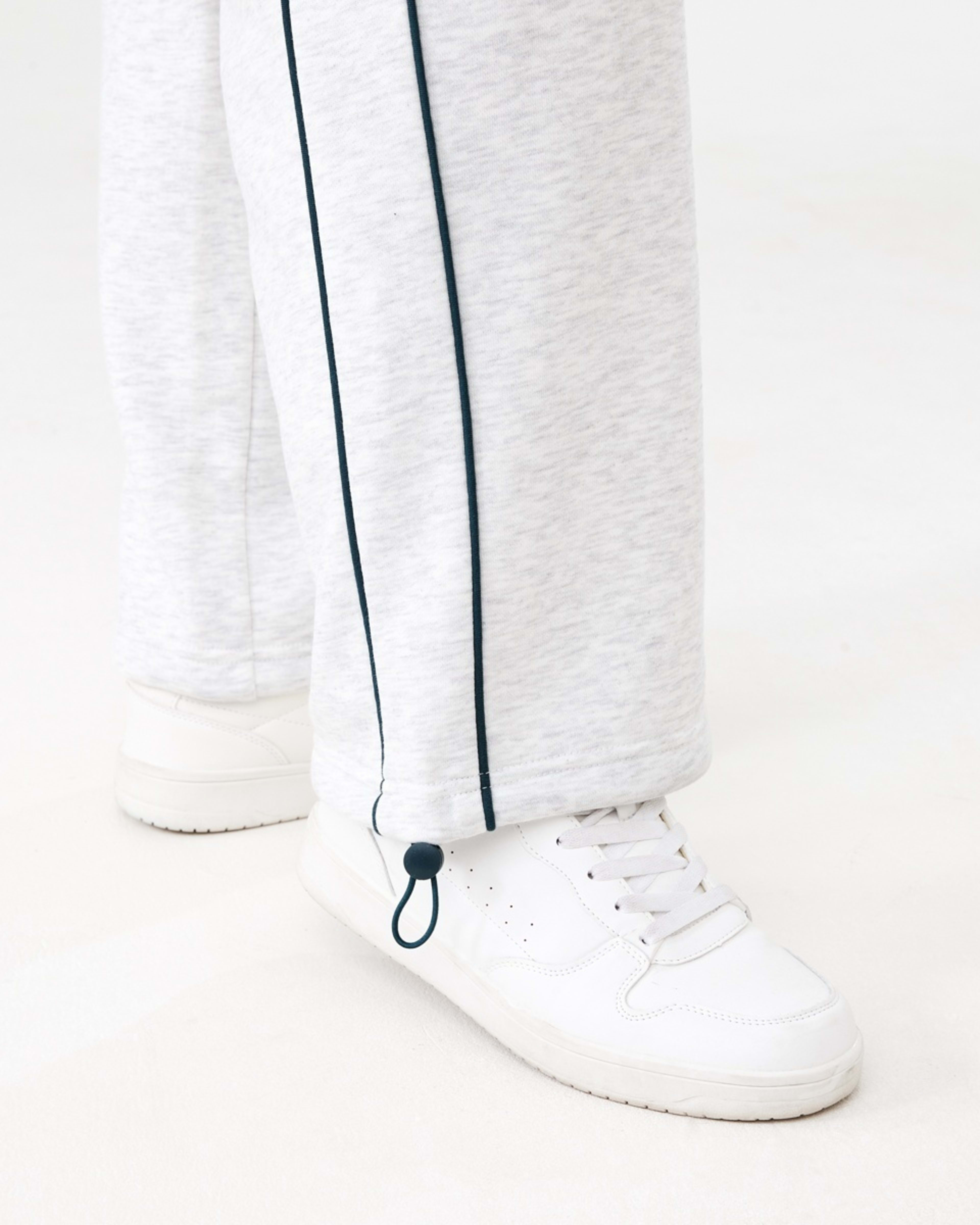 7 Toggle Hem Trackpants Wht Marle, 7 of 7