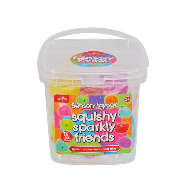 12 Pack ToyMania The Sensory Toy Box Squishy Sparkly Friends Set - Kmart