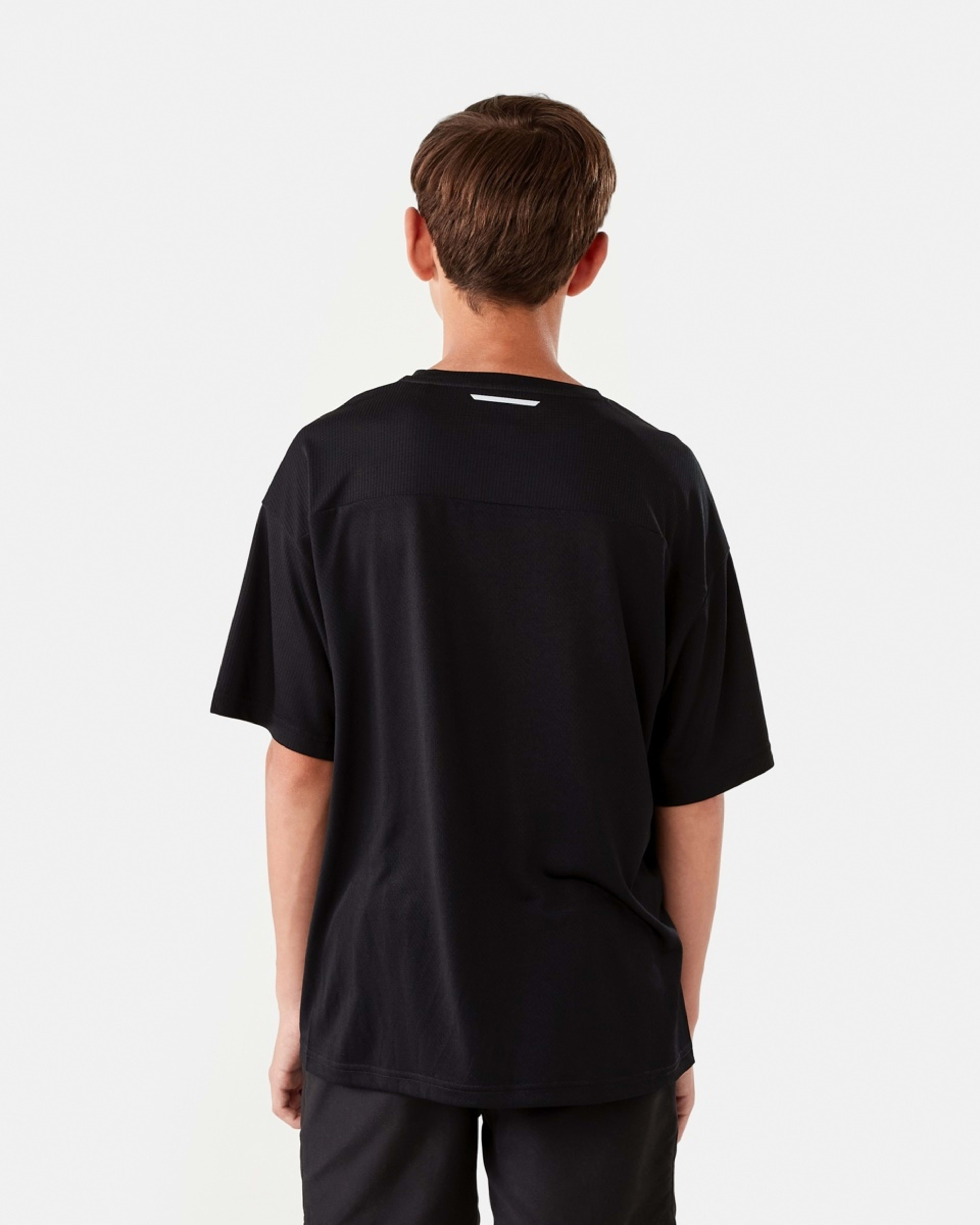 2 Active Kids Performance T-shirt Black, 2 of 9