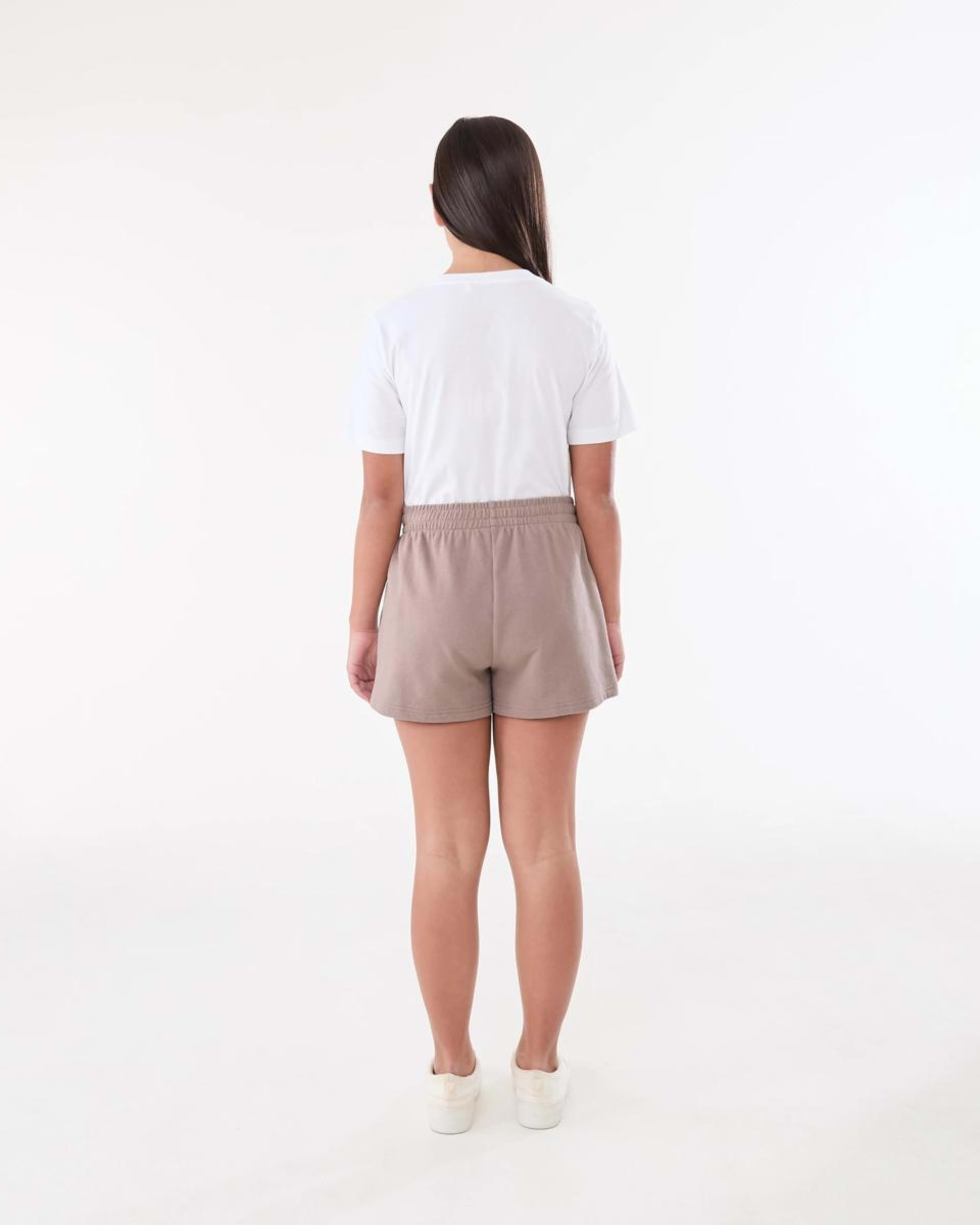 5 French Terry Shorts WASH BROWN, 5 of 5