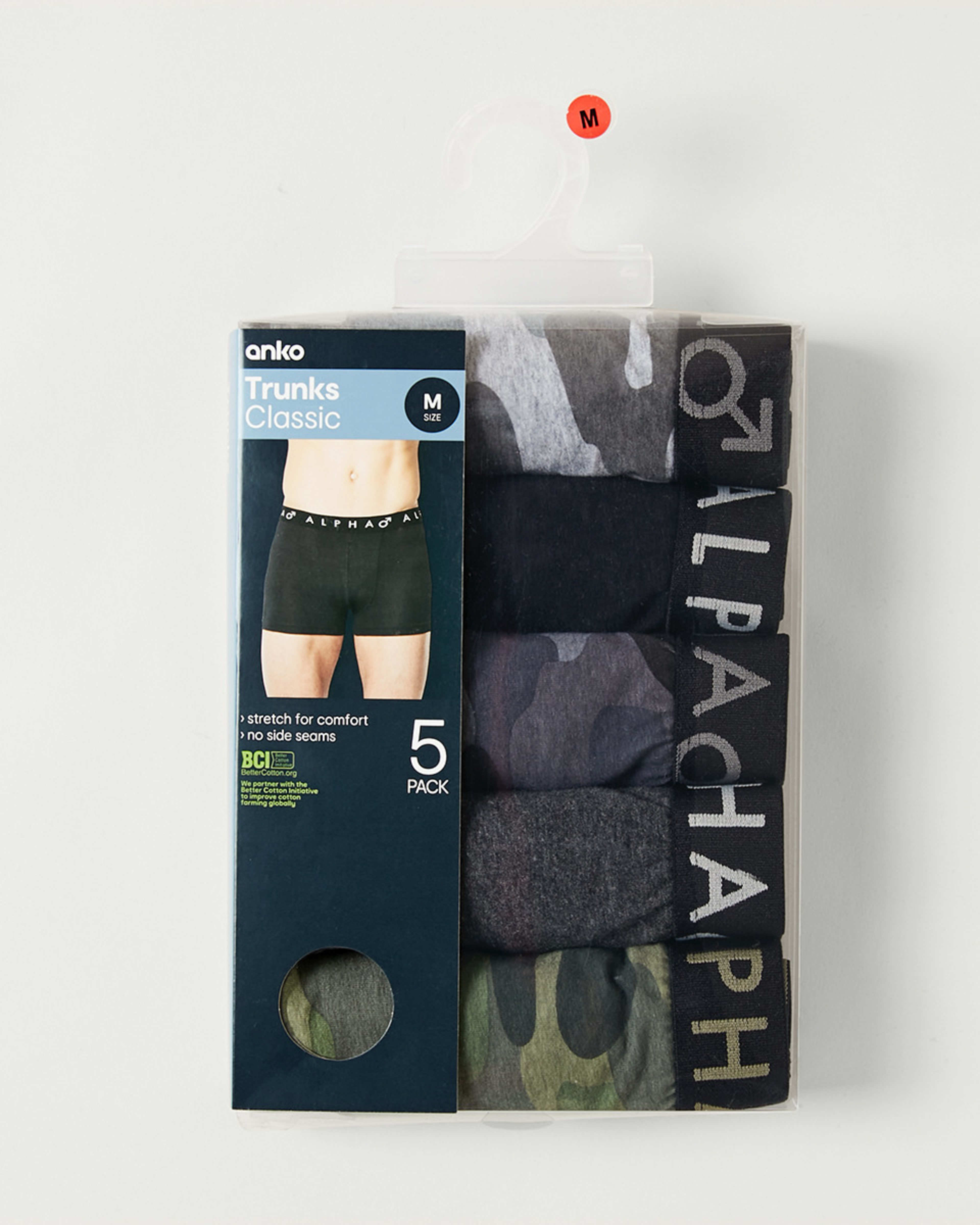 10 5 Pack Print/Plain Trunks CAMO TIMELESS MULTI, 10 of 10