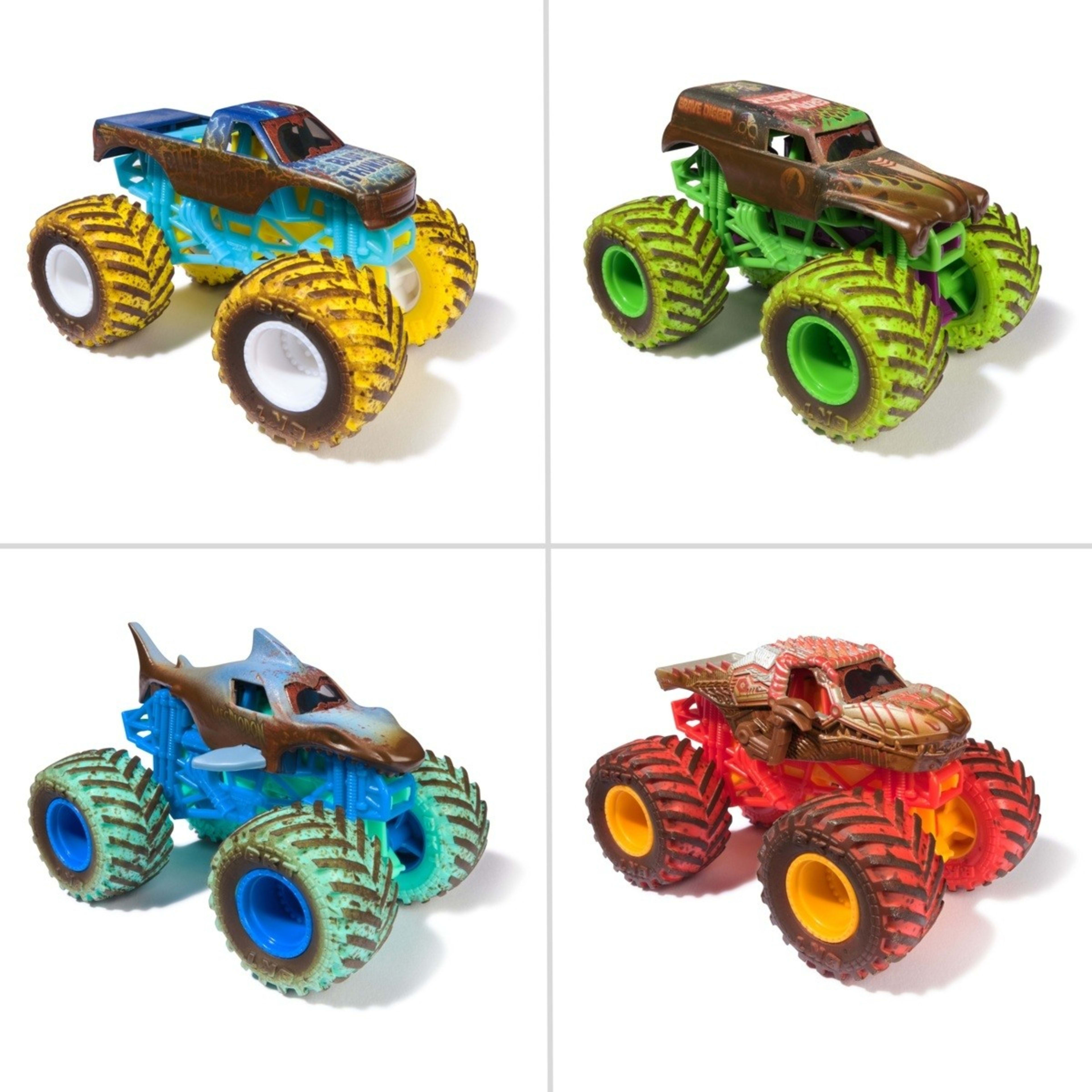 2 Monster Jam Mud Blasters Color Change Truck - Assorted, 2 of 6