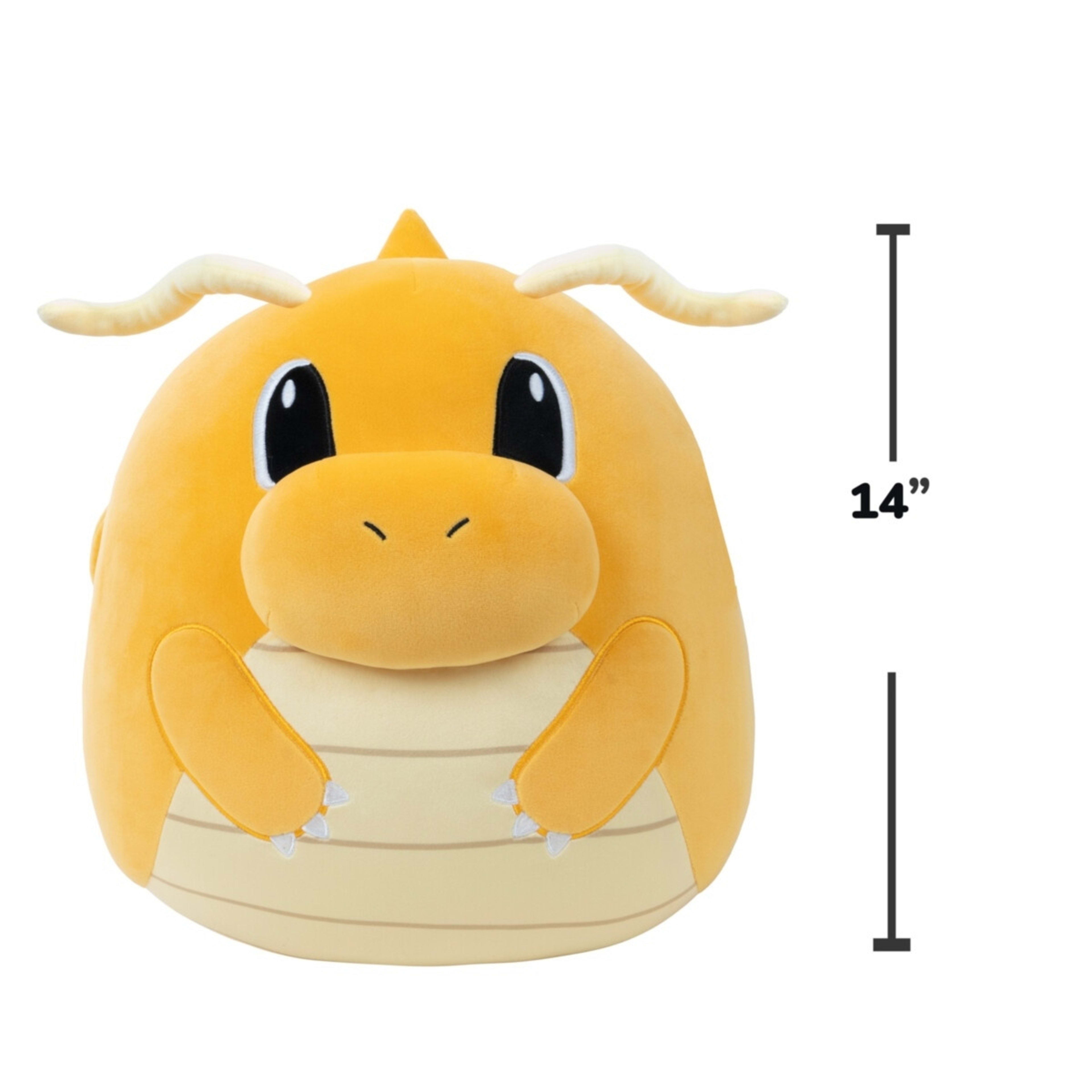 5 36cm Original Squishmallows Pokemon Dragonite Plush Toy, 5 of 5