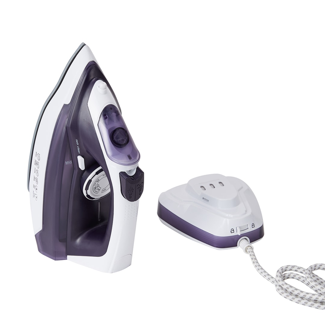Cordless Steam Iron Grey Kmart