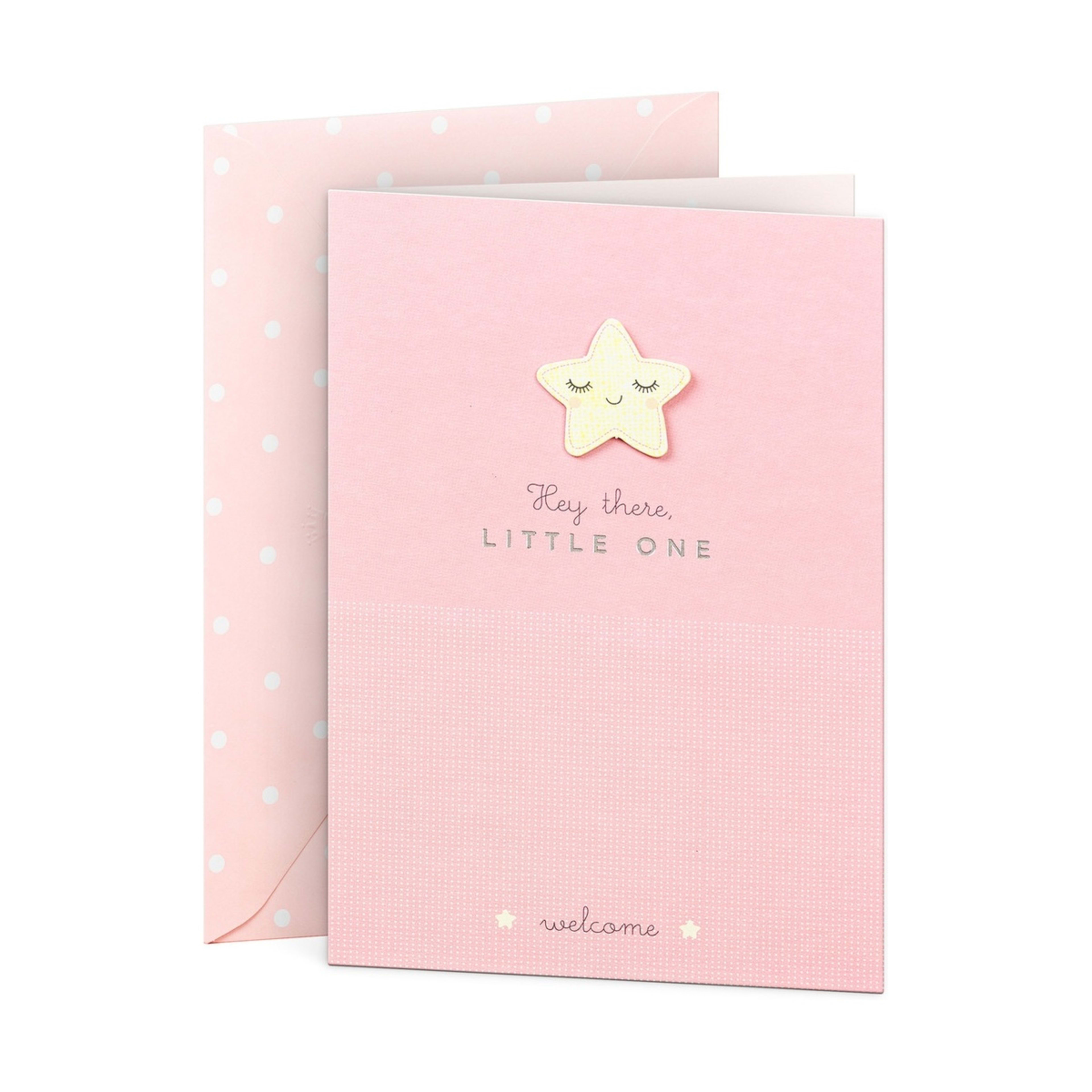 1 Hallmark Baby Girl Card - Little Star