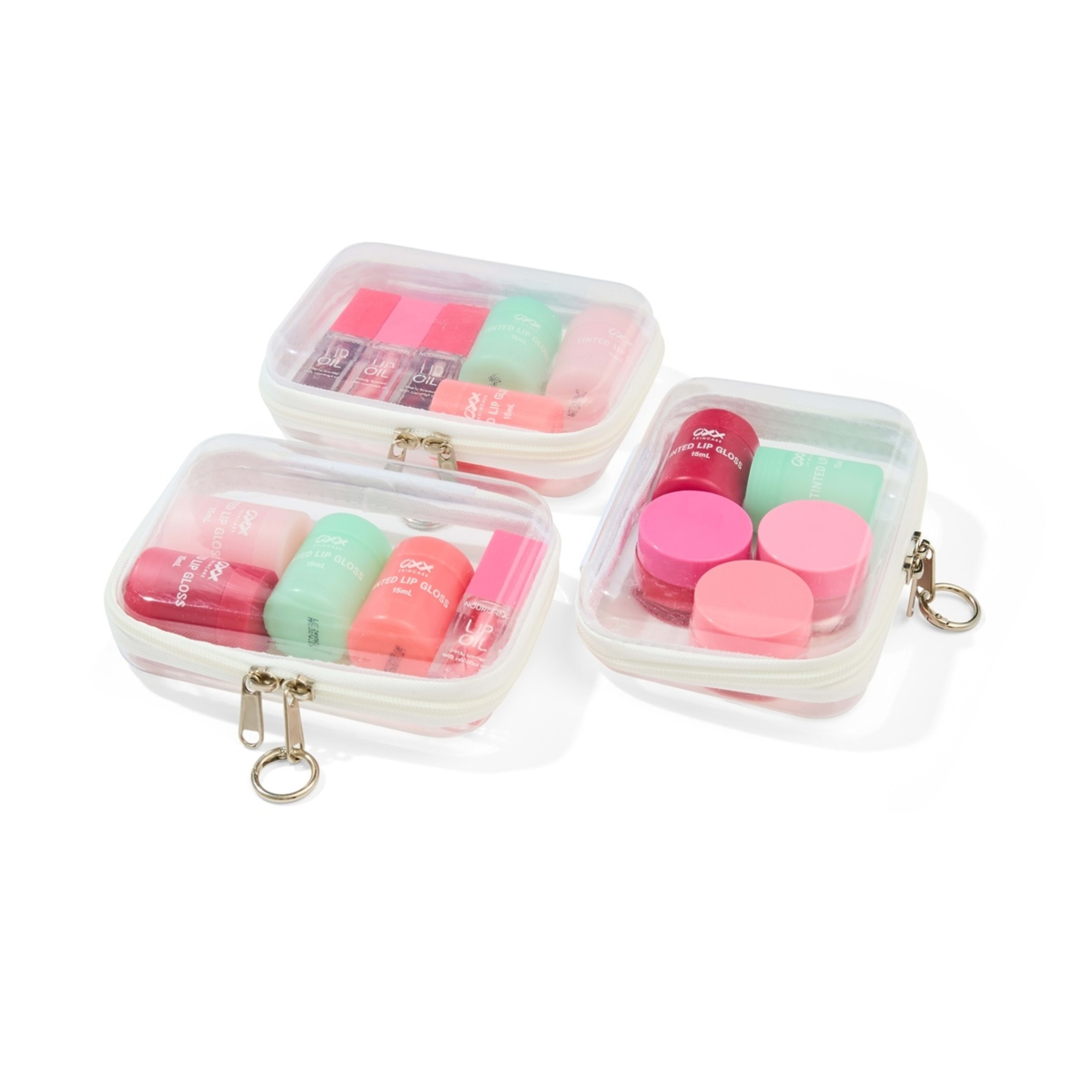 1 3 Piece Small Clear Packing Cubes