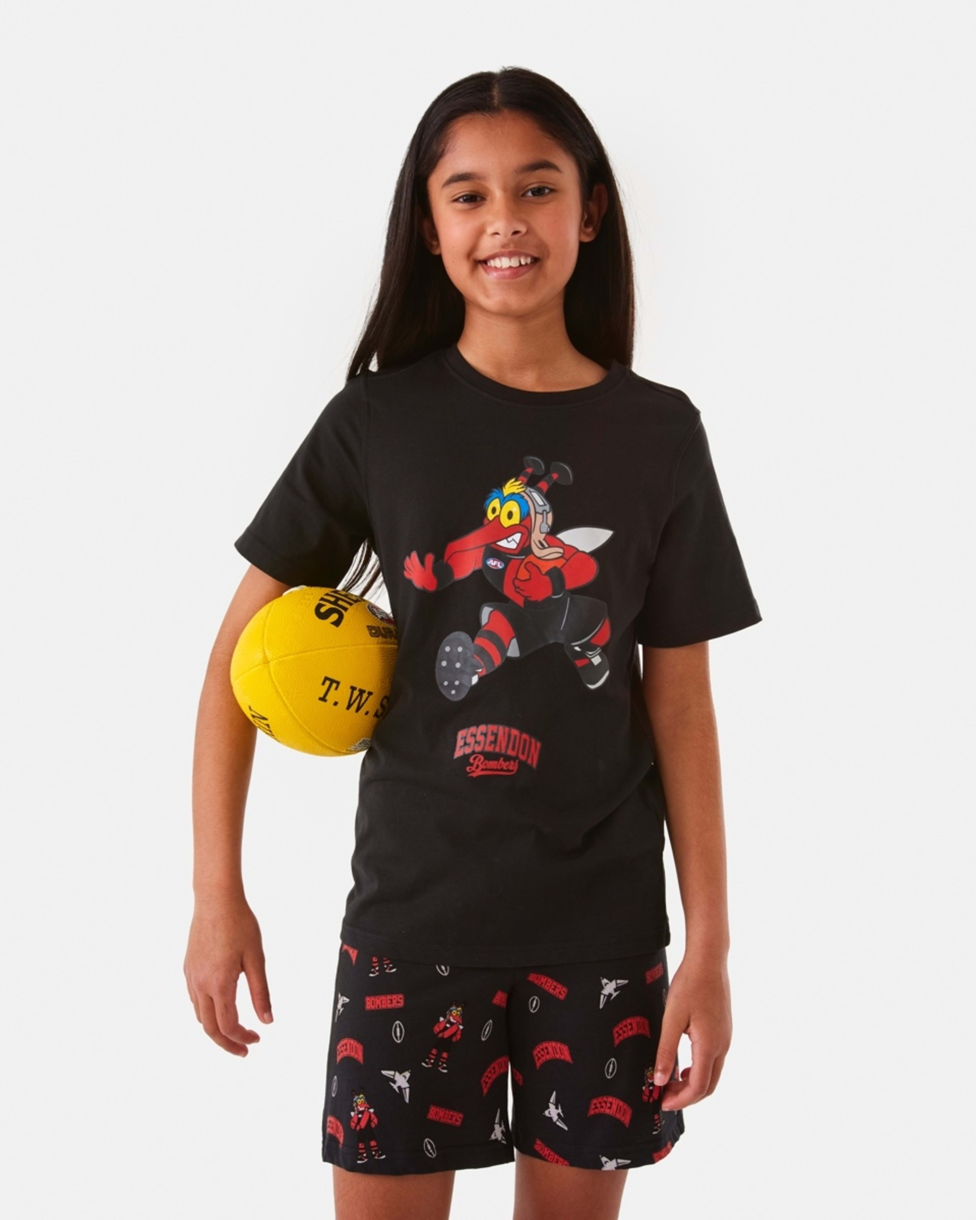 2 Active Kids AFL Pyjama Set Essendon, 2 of 10