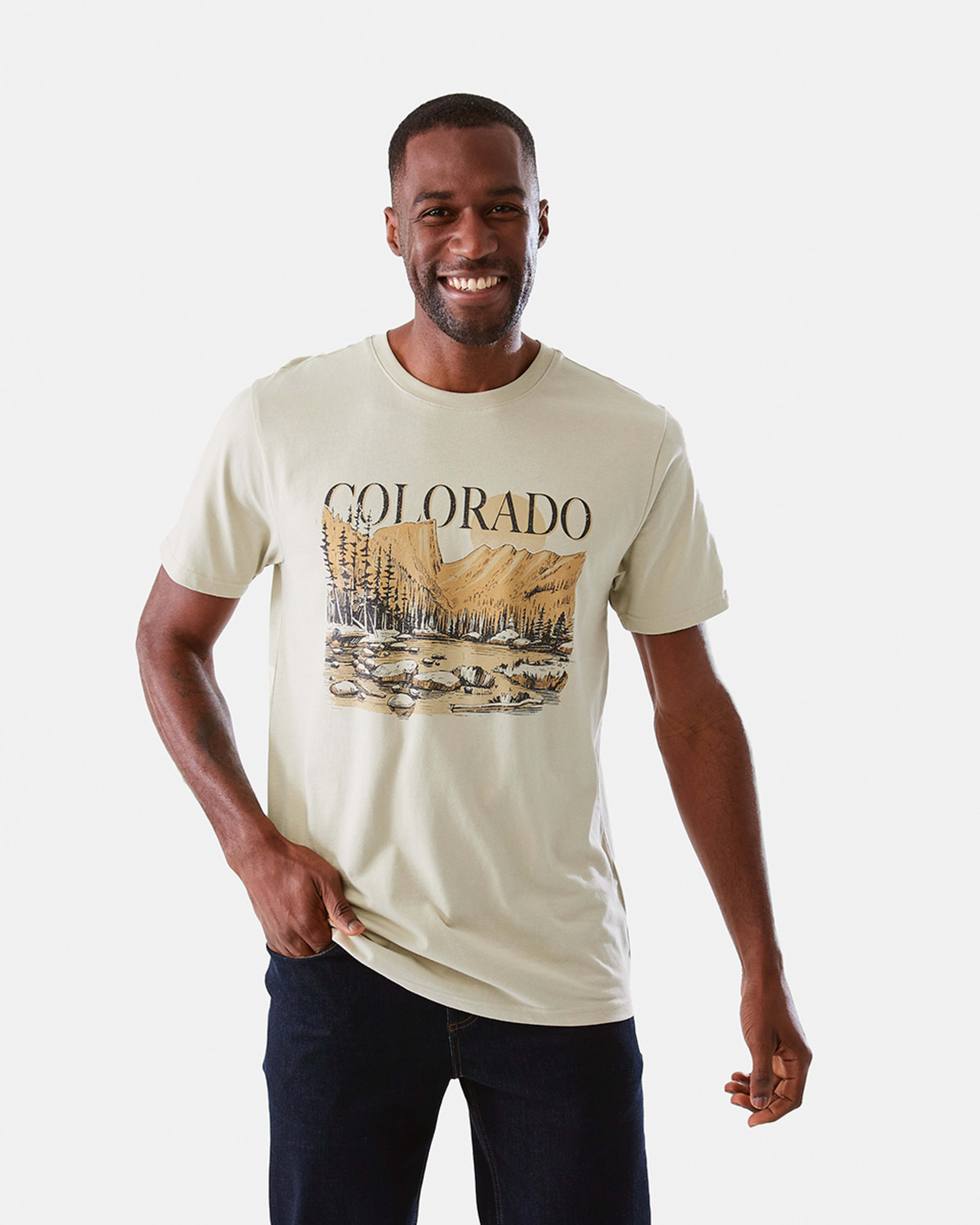 1 Graphic T-shirt Bge Clrado, 1 of 5