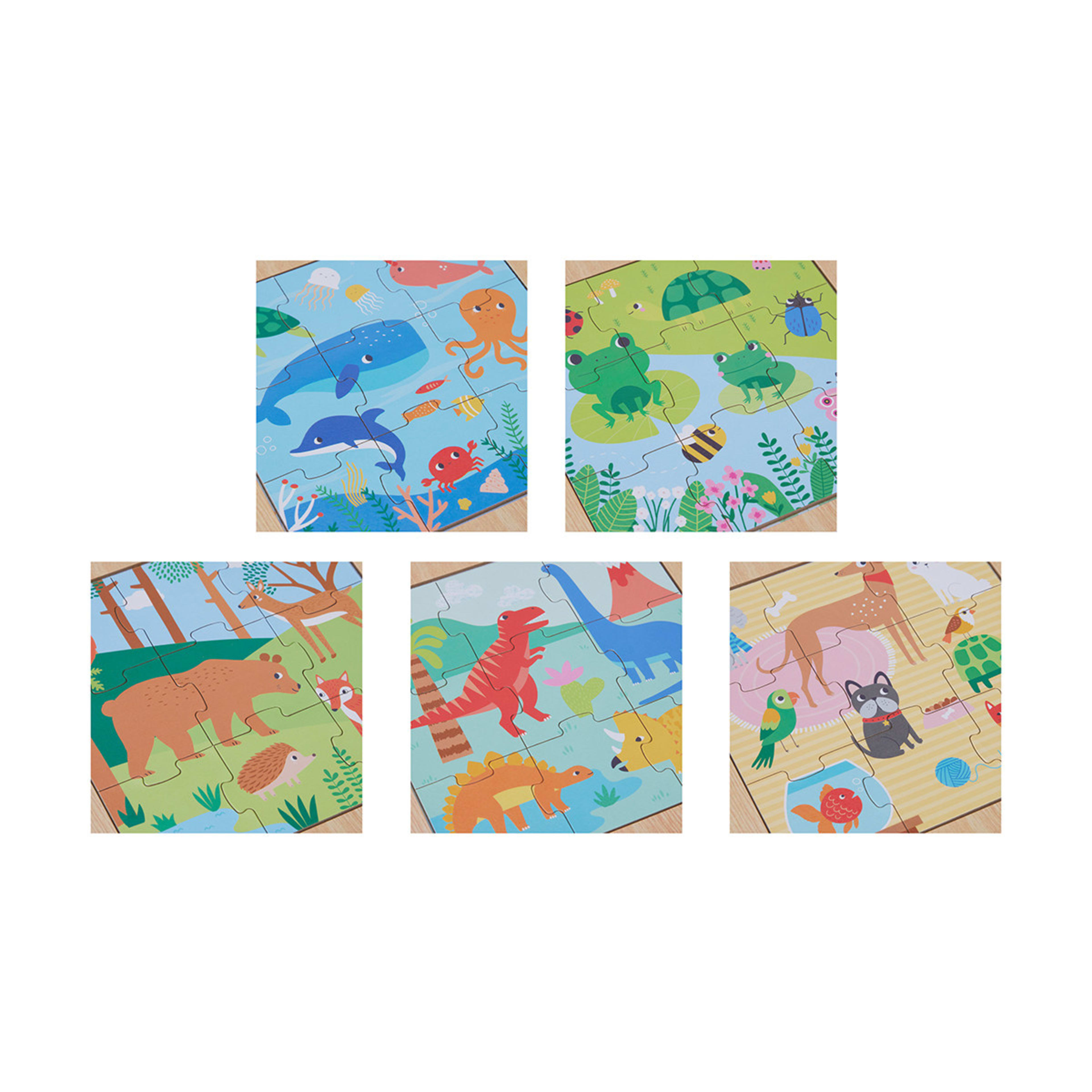 3 Wooden Jigsaw Puzzle - Assorted, 3 of 6