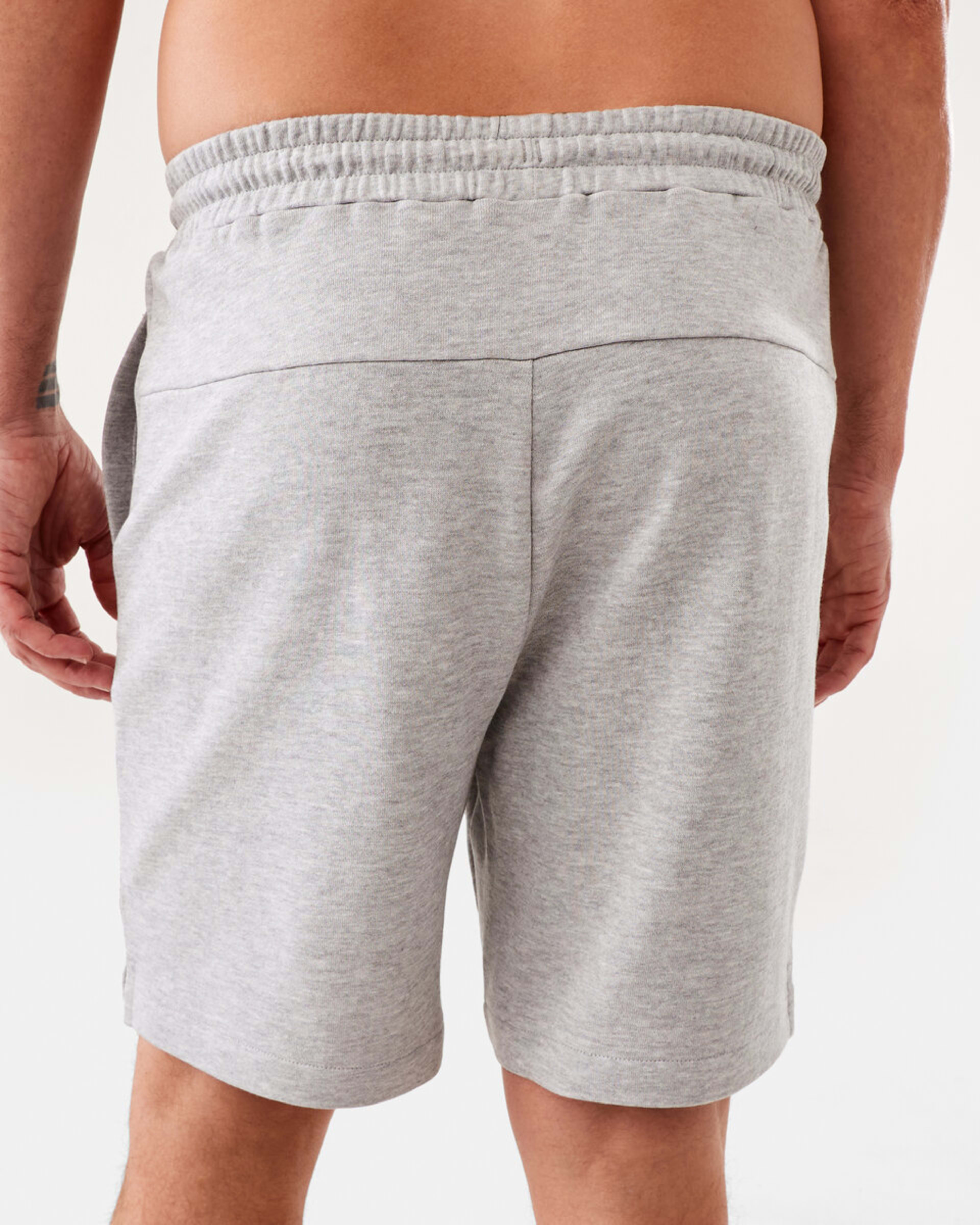 3 Active Mens Terry Shorts Grey Marl, 3 of 7