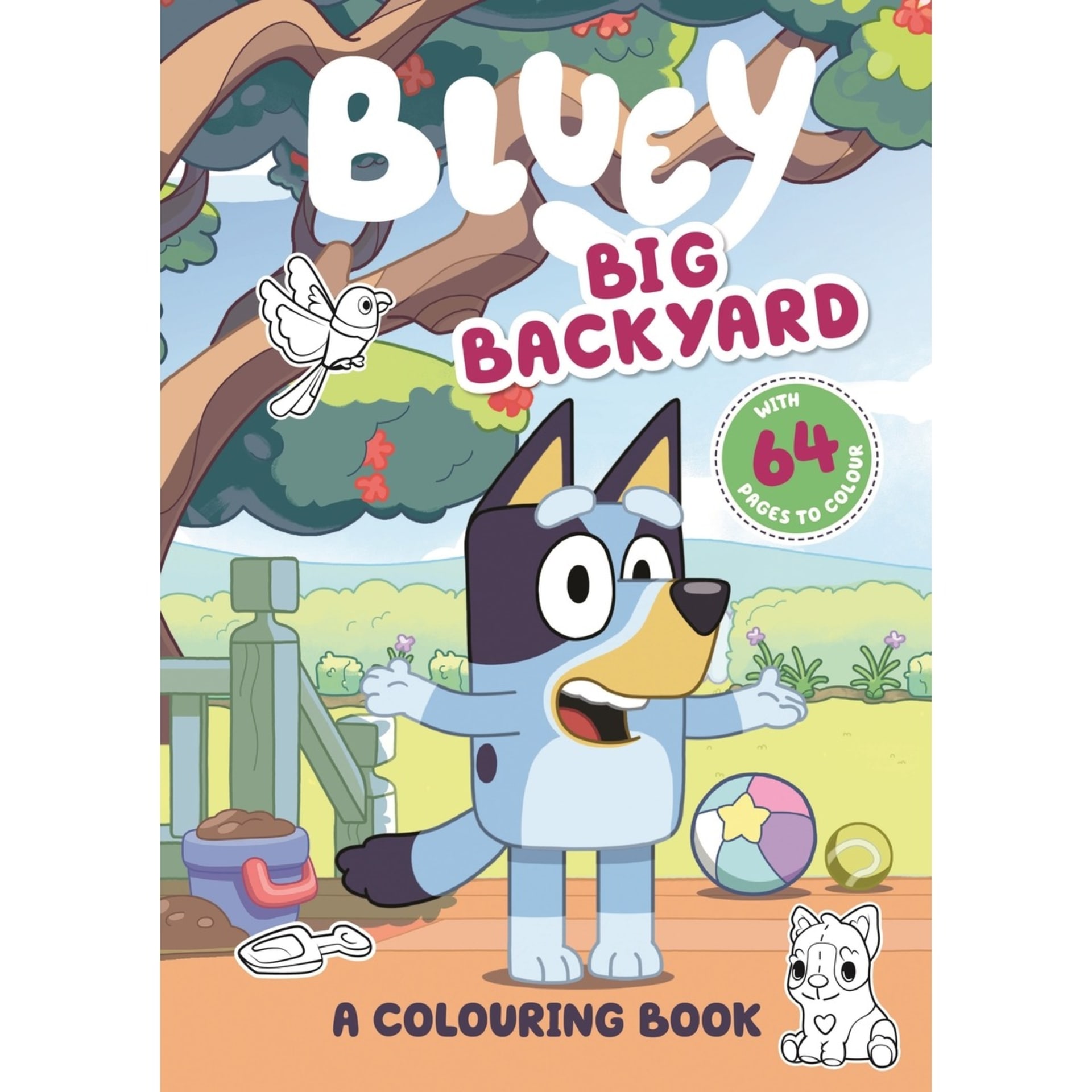 Bluey Big Backyard A Colouring Book Kmart