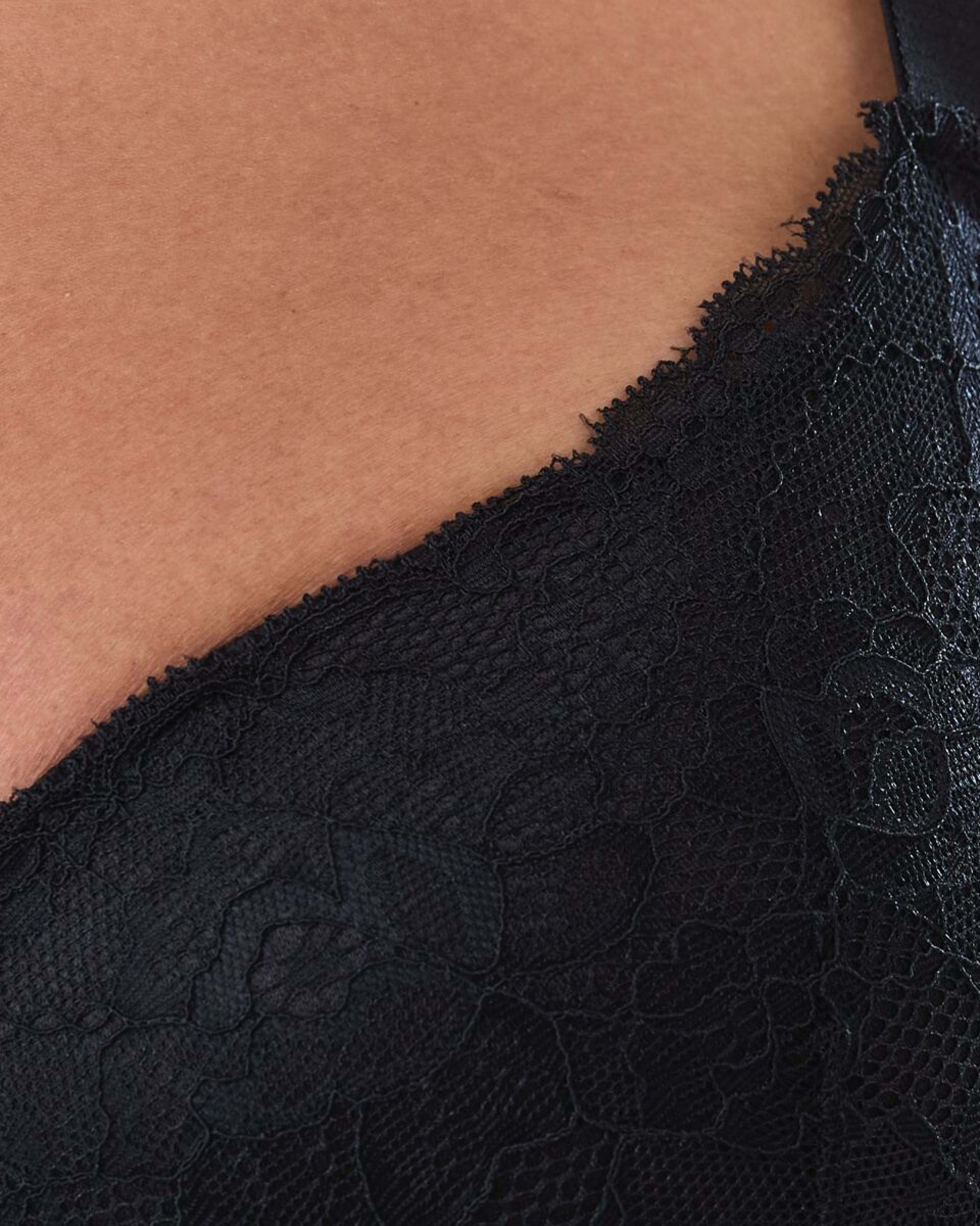 5 Full Figure Lace T-Shirt Bra BLACK, 5 of 6
