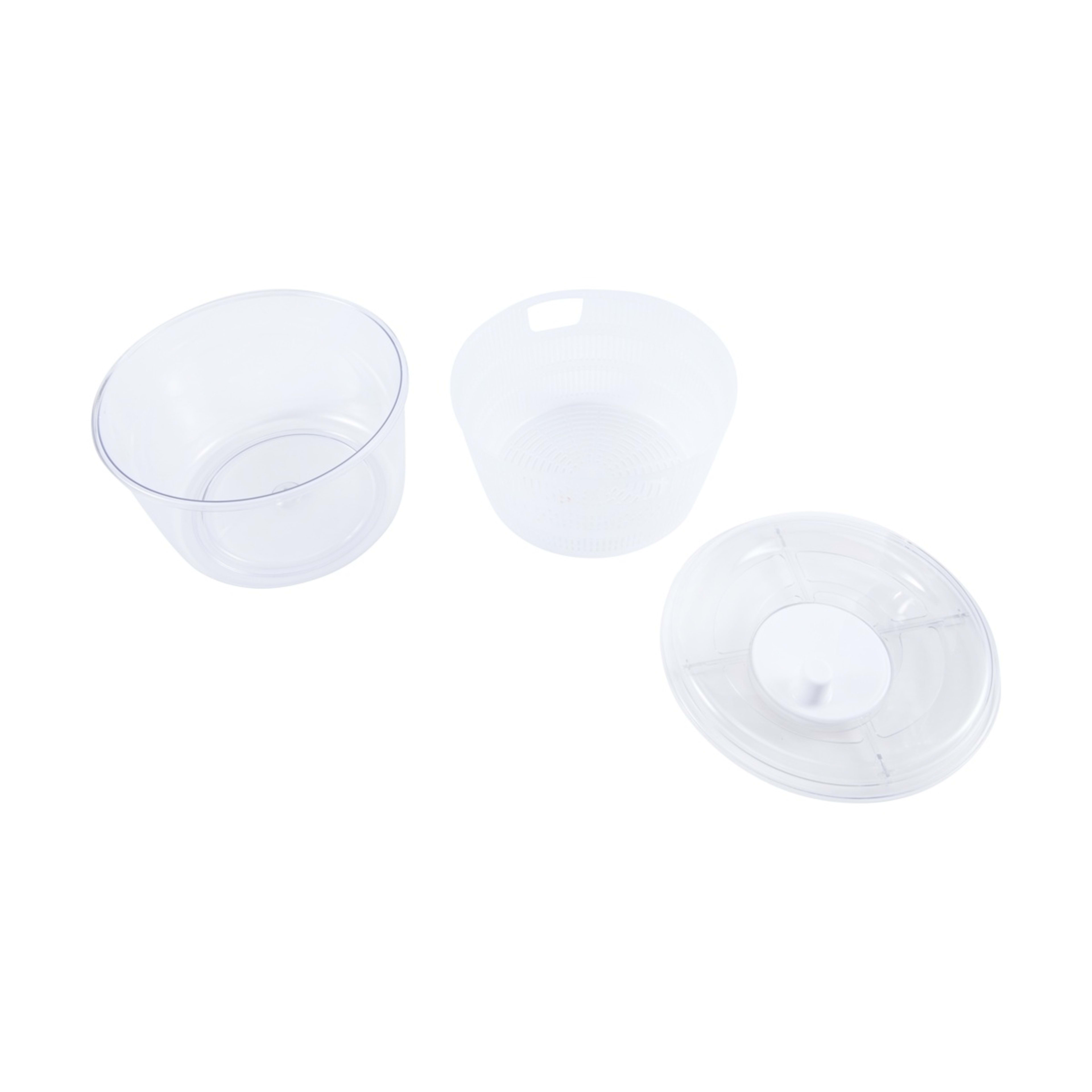 7 Clear Salad Spinner, 7 of 8